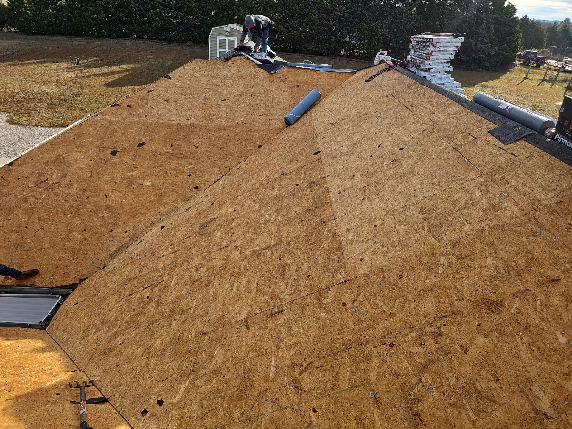 Multi Structure Residential Roofing + Gutters & Downspouts Install by Titan Commercial & Residential Roofing 