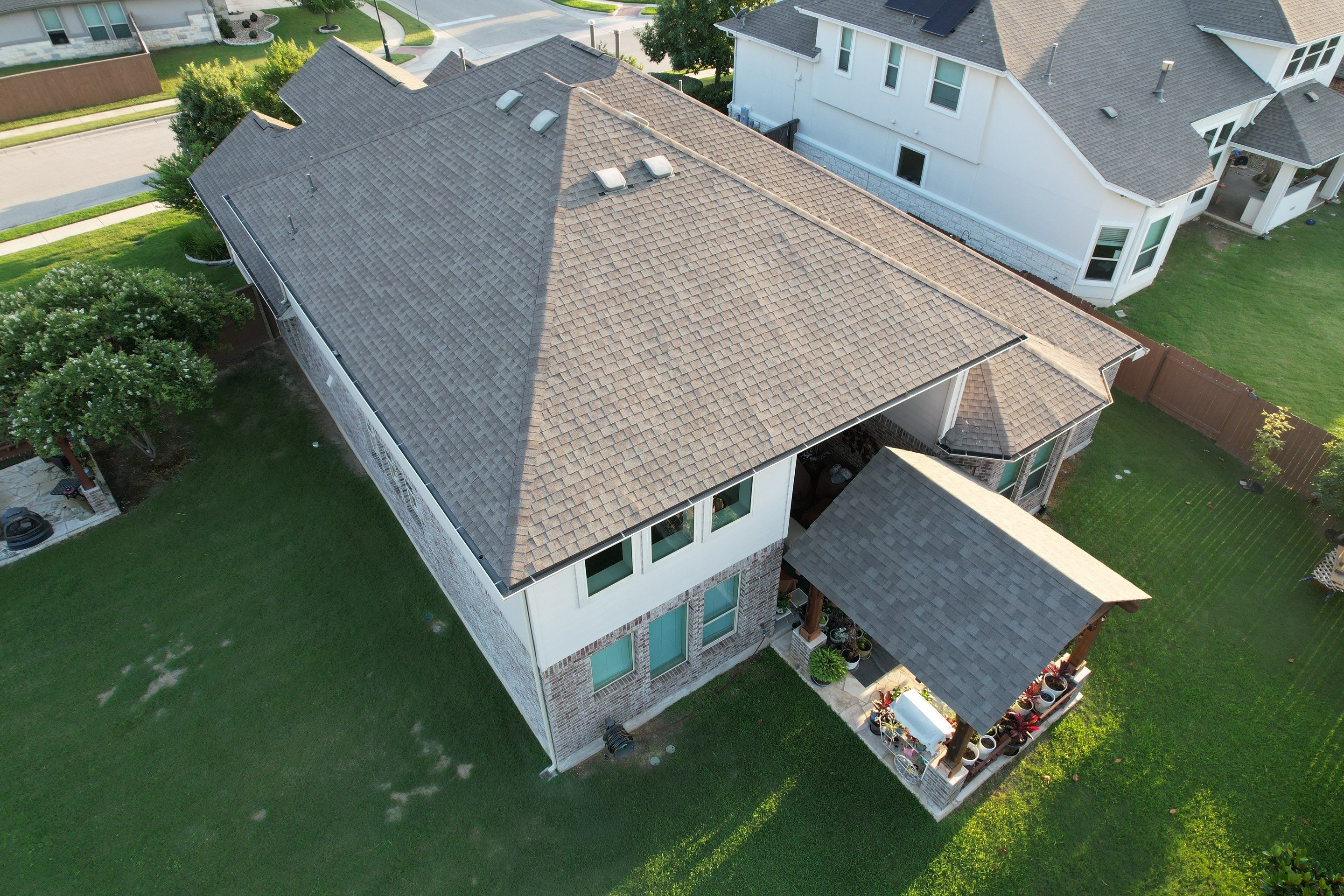 Round Rock Roofing Replacement Following Severe Hail Damage by Caliber Restoration LLC