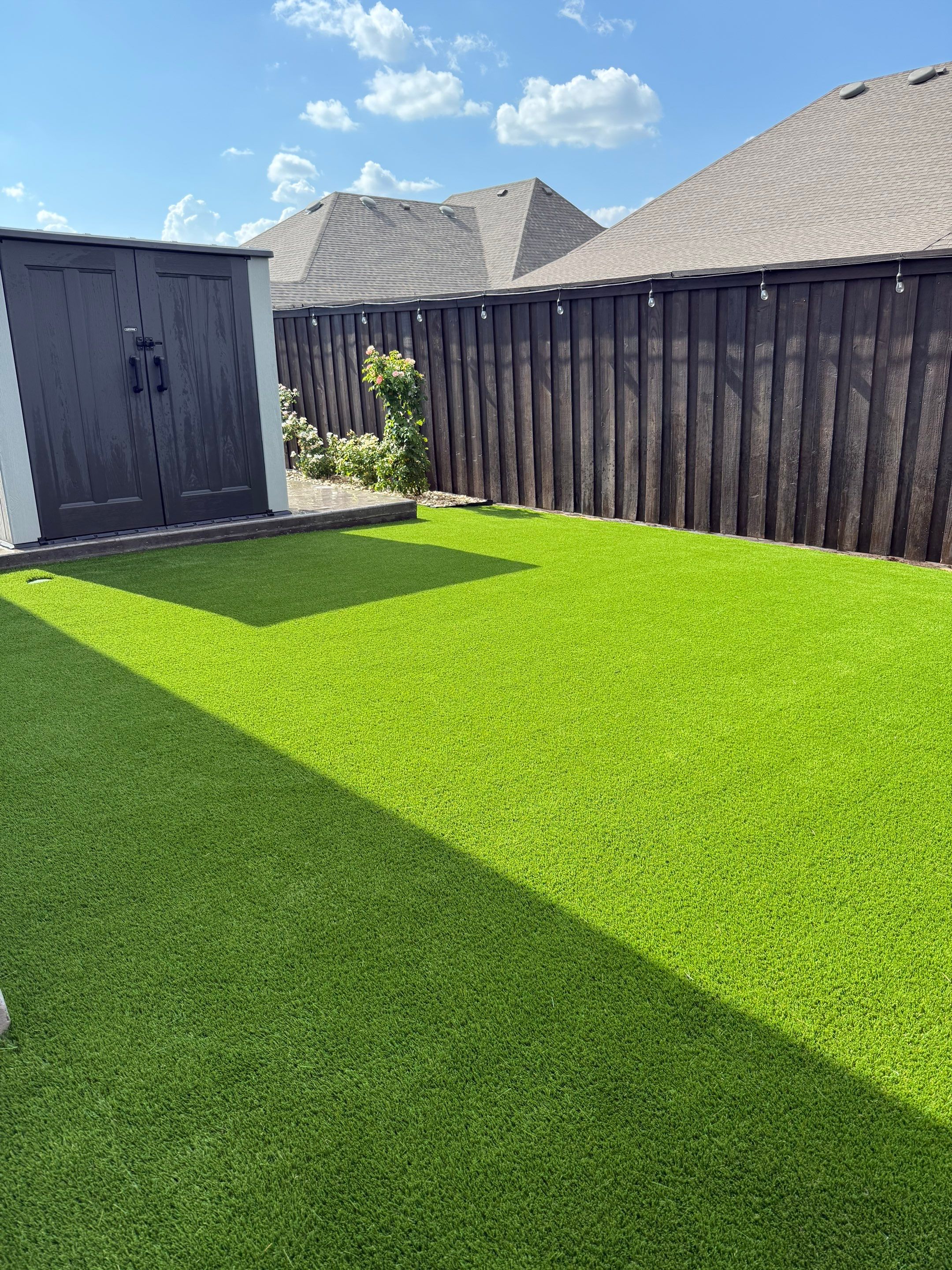 Project in Highland Village by Turf Concepts