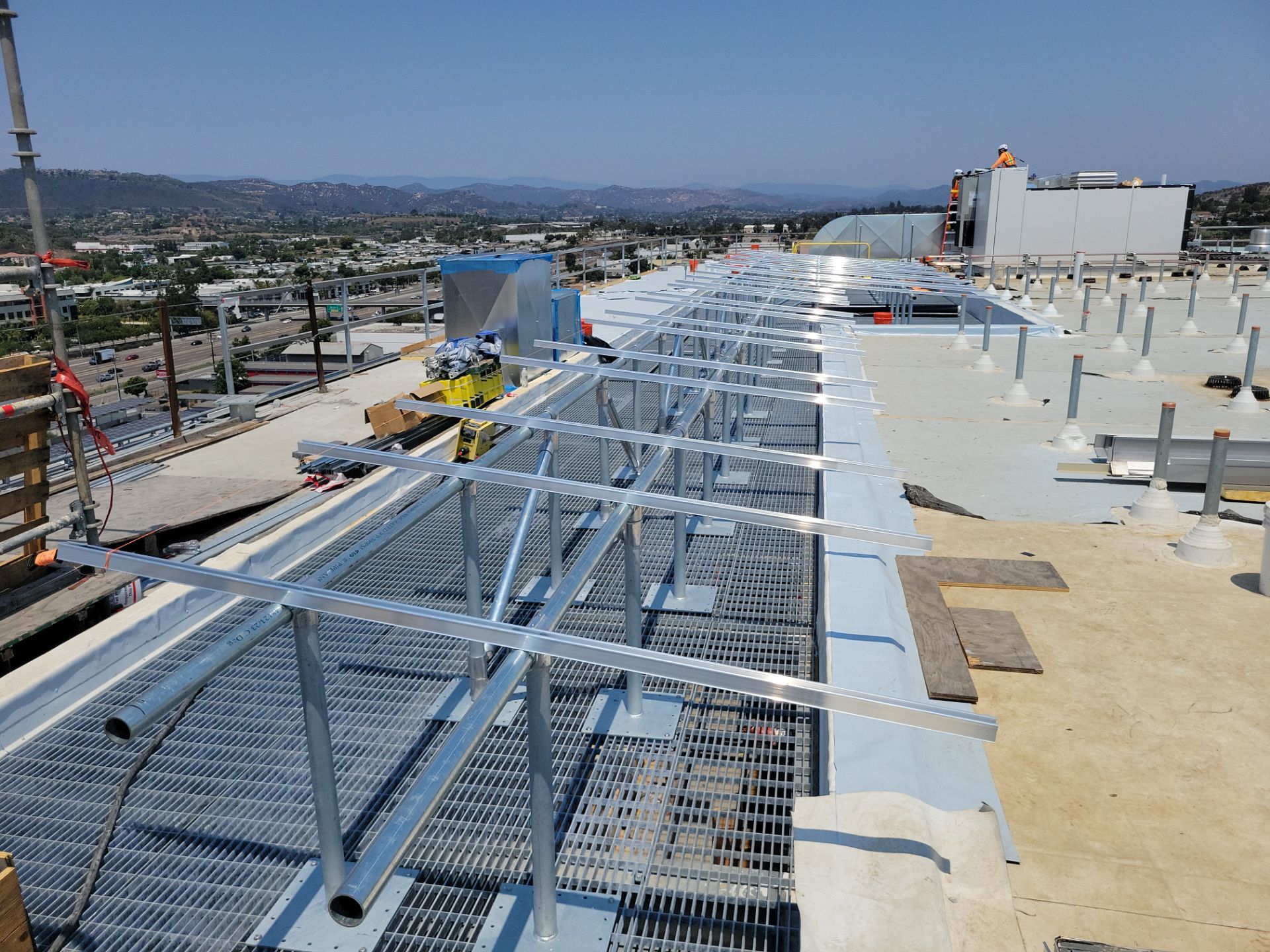 High Rise Solar Installation by Core Energy Group, Inc