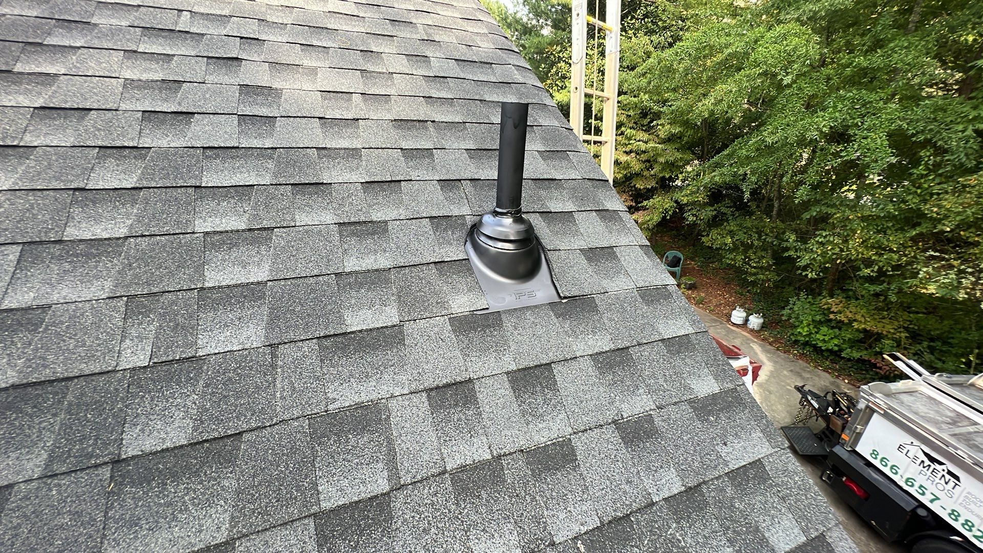 GAF Timberline HDZ Charcoal by Element Pros Roofing, LLC