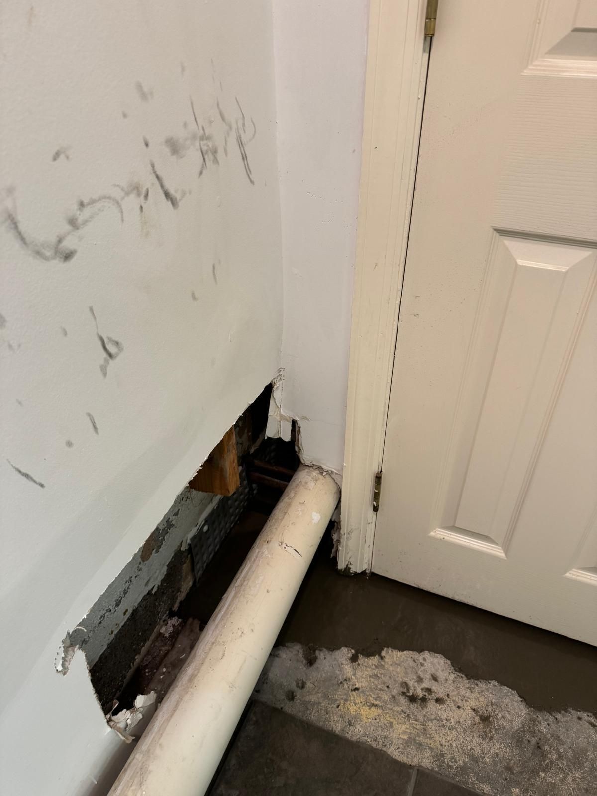 Interior French Drain Basking Ridge NJ by Pure Service Pro, LLC 