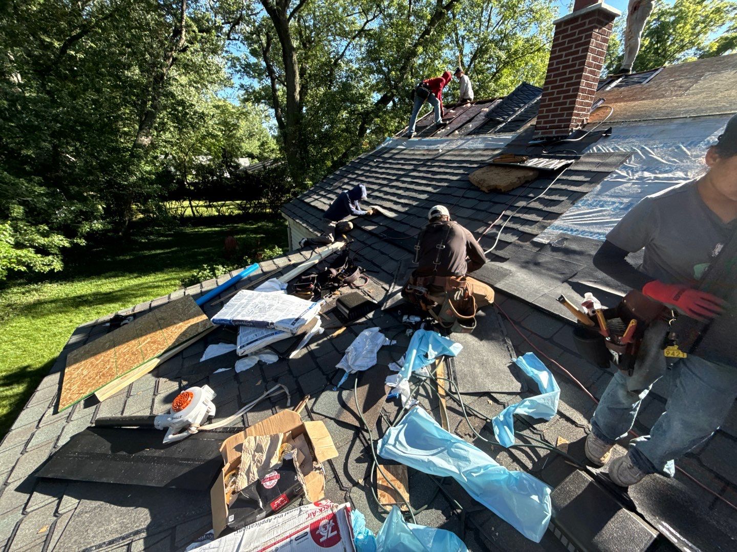 Roof Replacement using CertainTeed Landmark by 180 Contractors