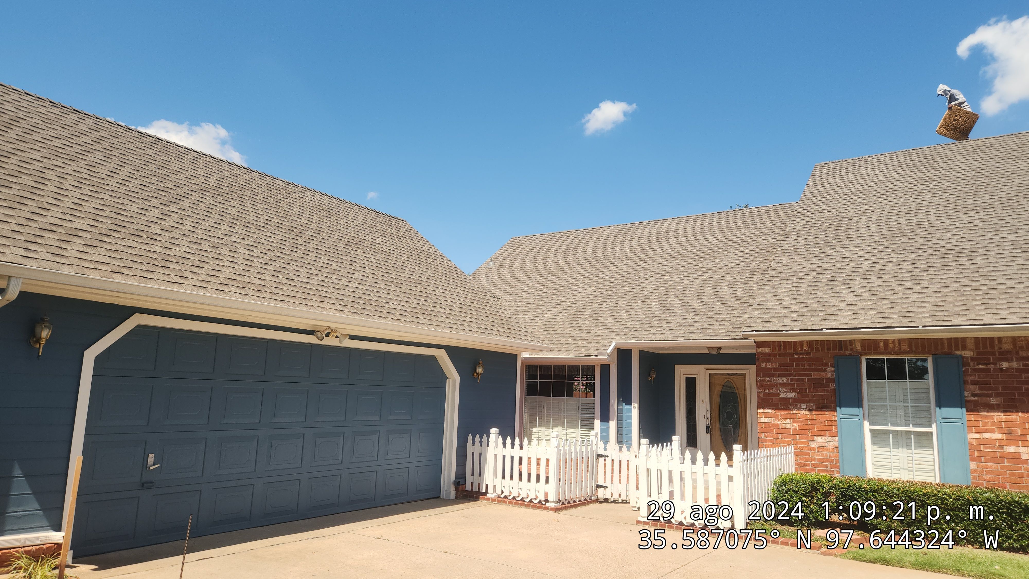 Residential Roofing Installation using GAF by Castillo Roofing