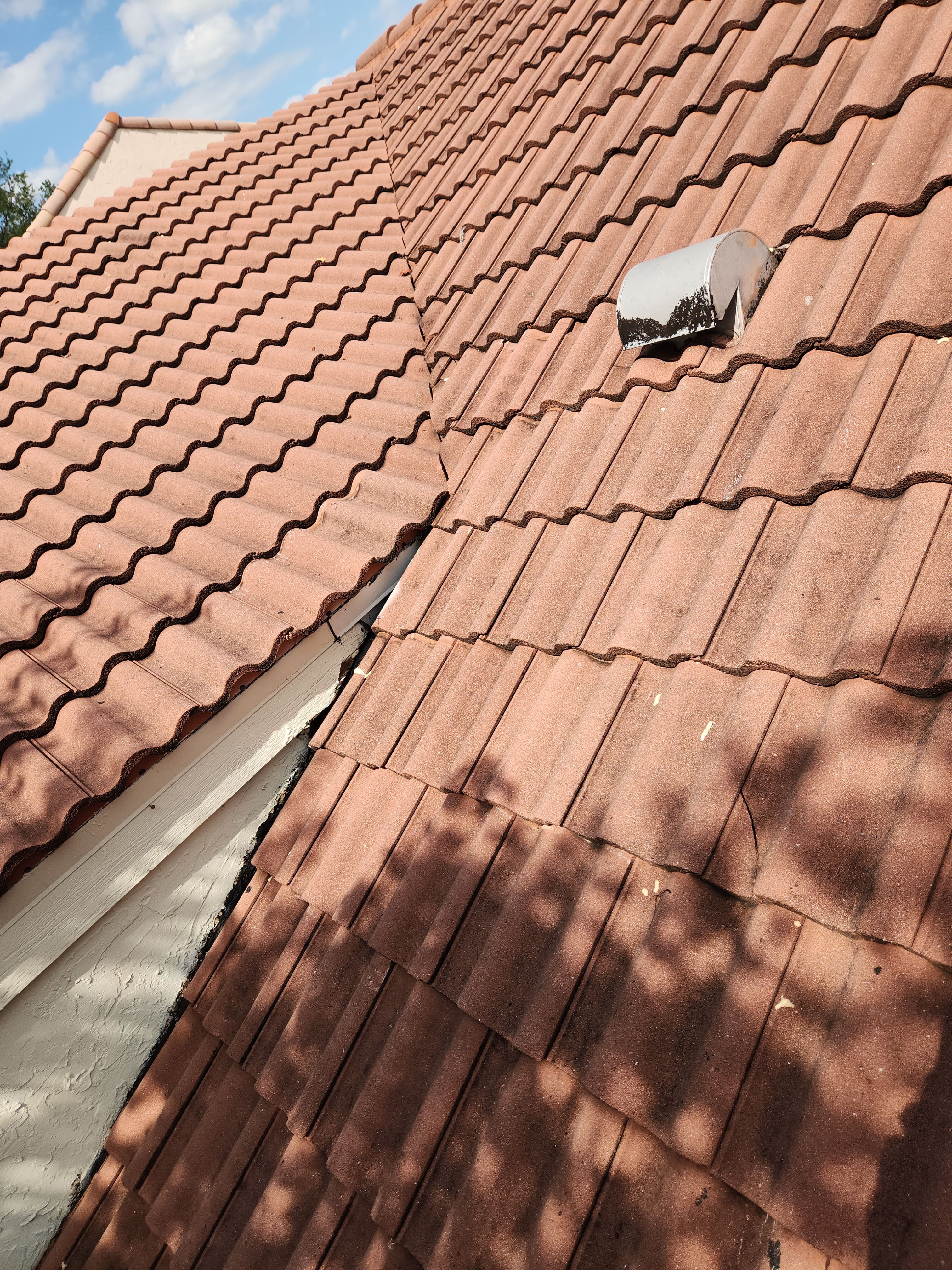 Clay Tile Roof Leak Repair and Sheathing Replacement in Hollywood by Aastro Roofing