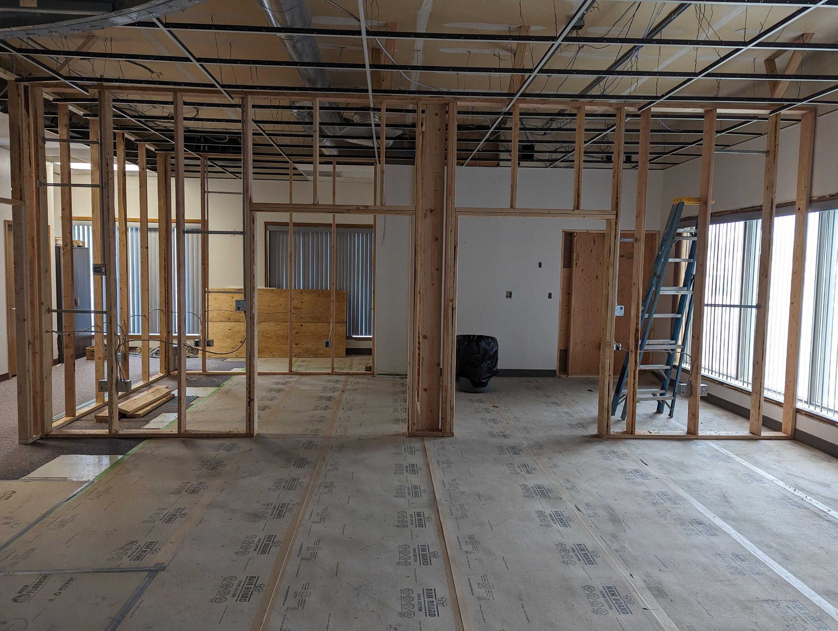 Commercial Interior Remodel Painting by Midnight Sun Painting