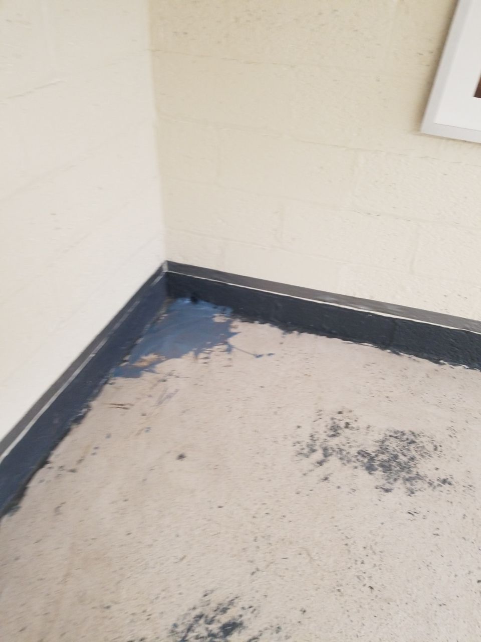 Laundry Room Floor Coating using Penntek- Silver Creek by Spectrum Painting, LLC
