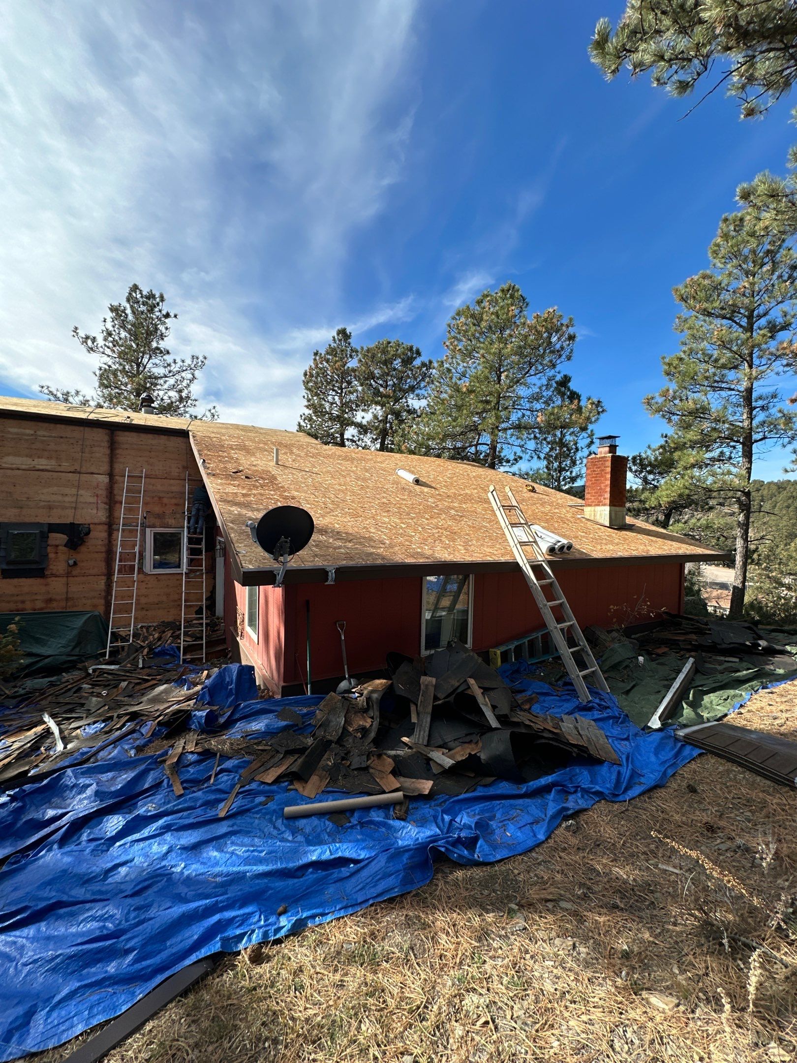 Brown Euroshield Beaumont Shake HP Roof Install by Weather-Tite Exteriors LLC