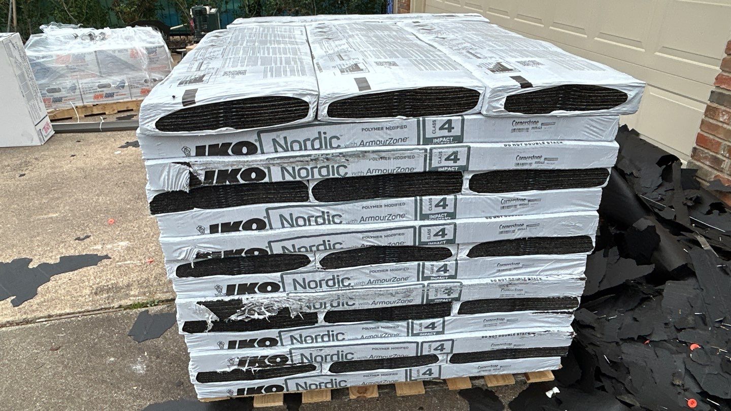 Residential Roofing Installation using Iko Nordic by Becker Roofing and Exteriors