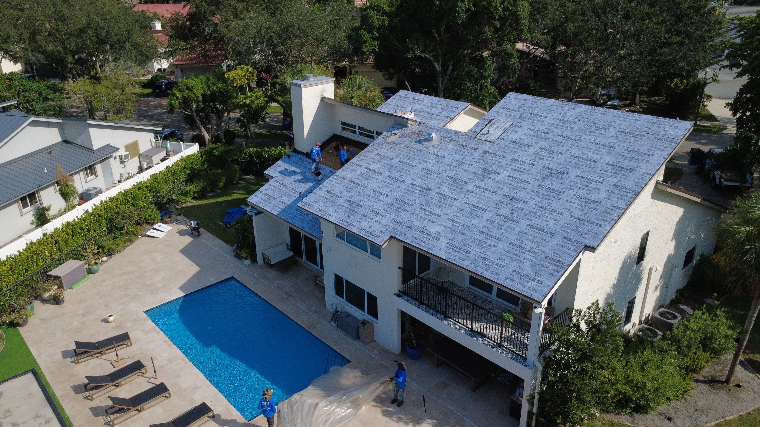 Residential Roofing Installation using Crown by BLUES BROTHERS ROOFING