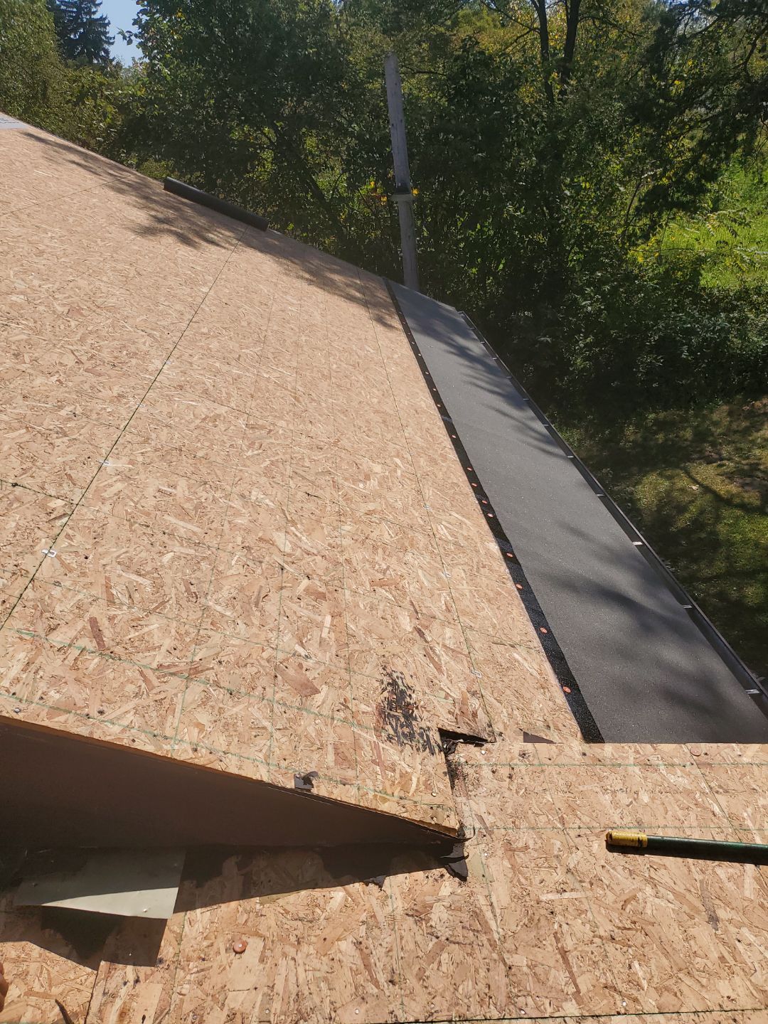 Residential Roofing Installation using GAF Timberline HDZ by Rainstoppers Roofing