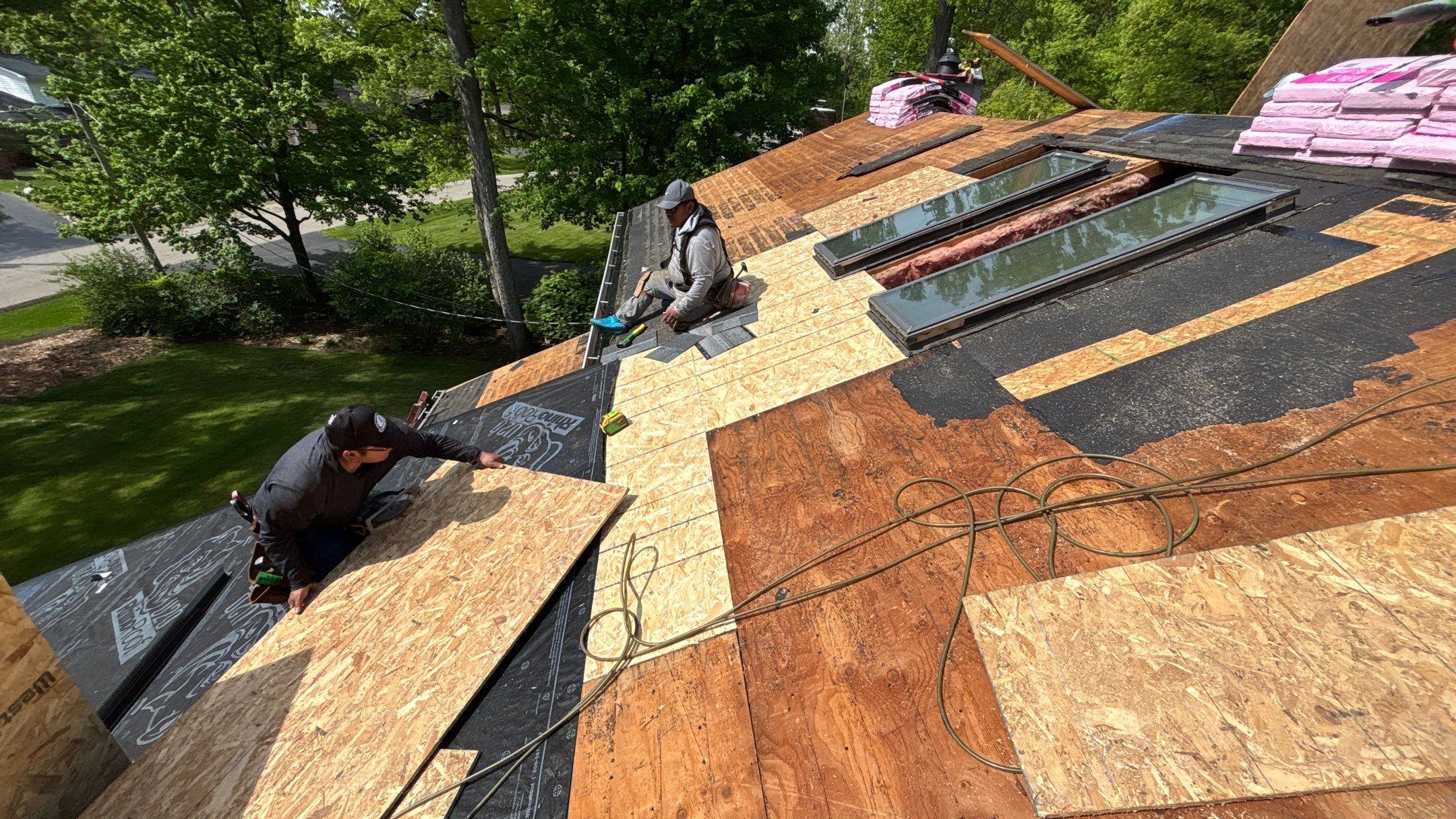 Roof Replacement using Owens Corning Tru Definitions by 180 Contractors