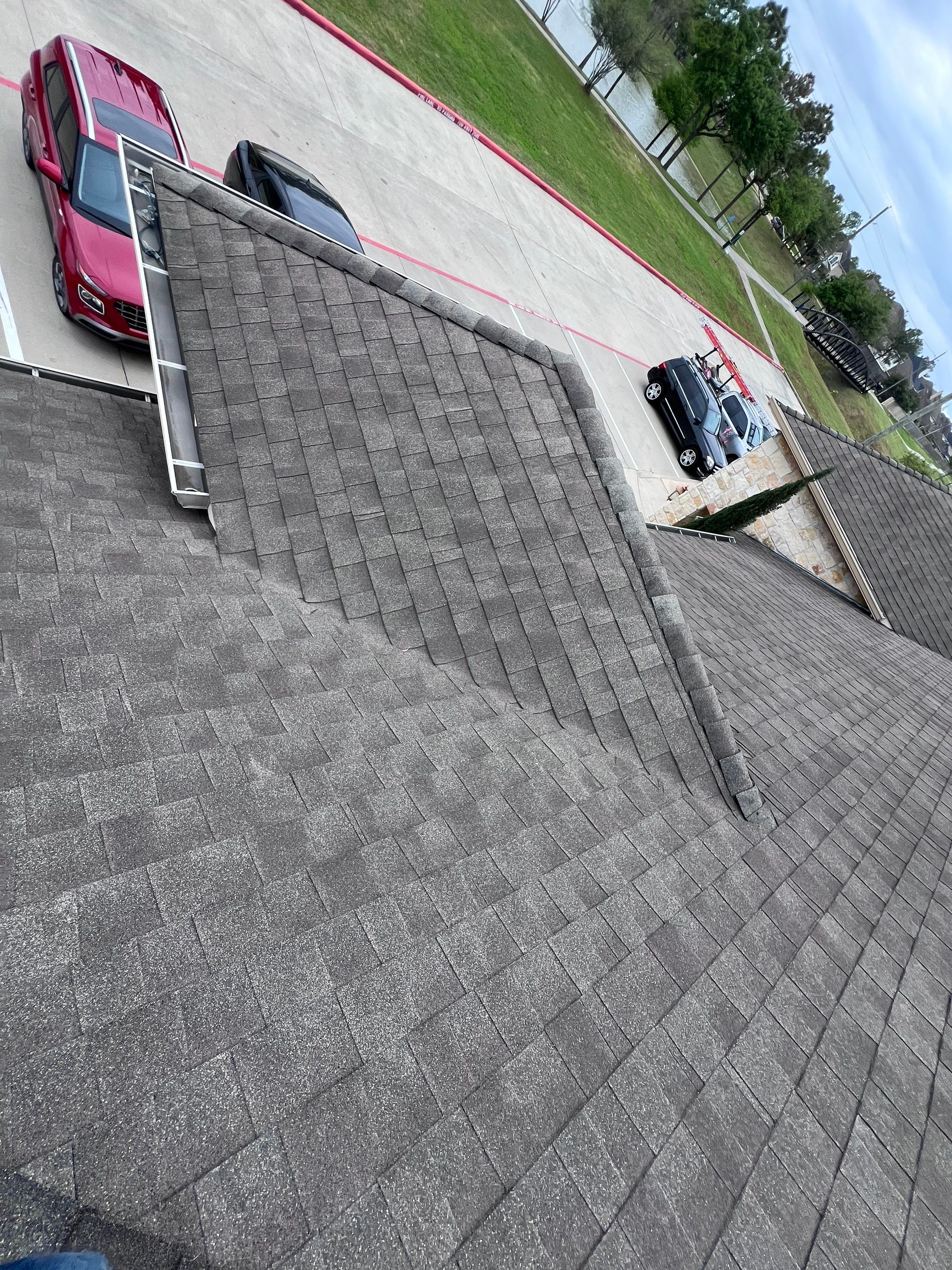 Residential Roofing Repair using Owen's Corning Duration (Lifetime) Shingles by Roof Repair Company