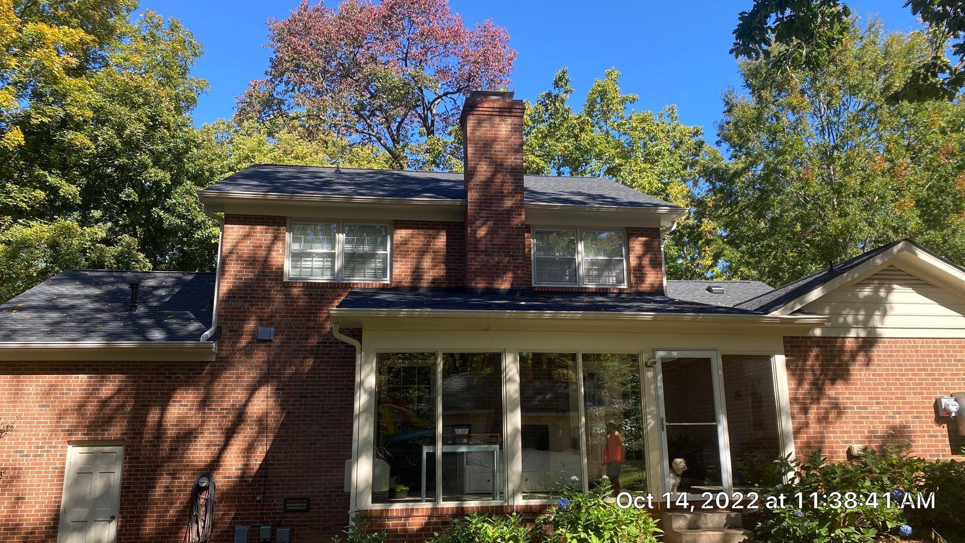 New Roof with Solar Panels by Just In Time Roofing and Restoration