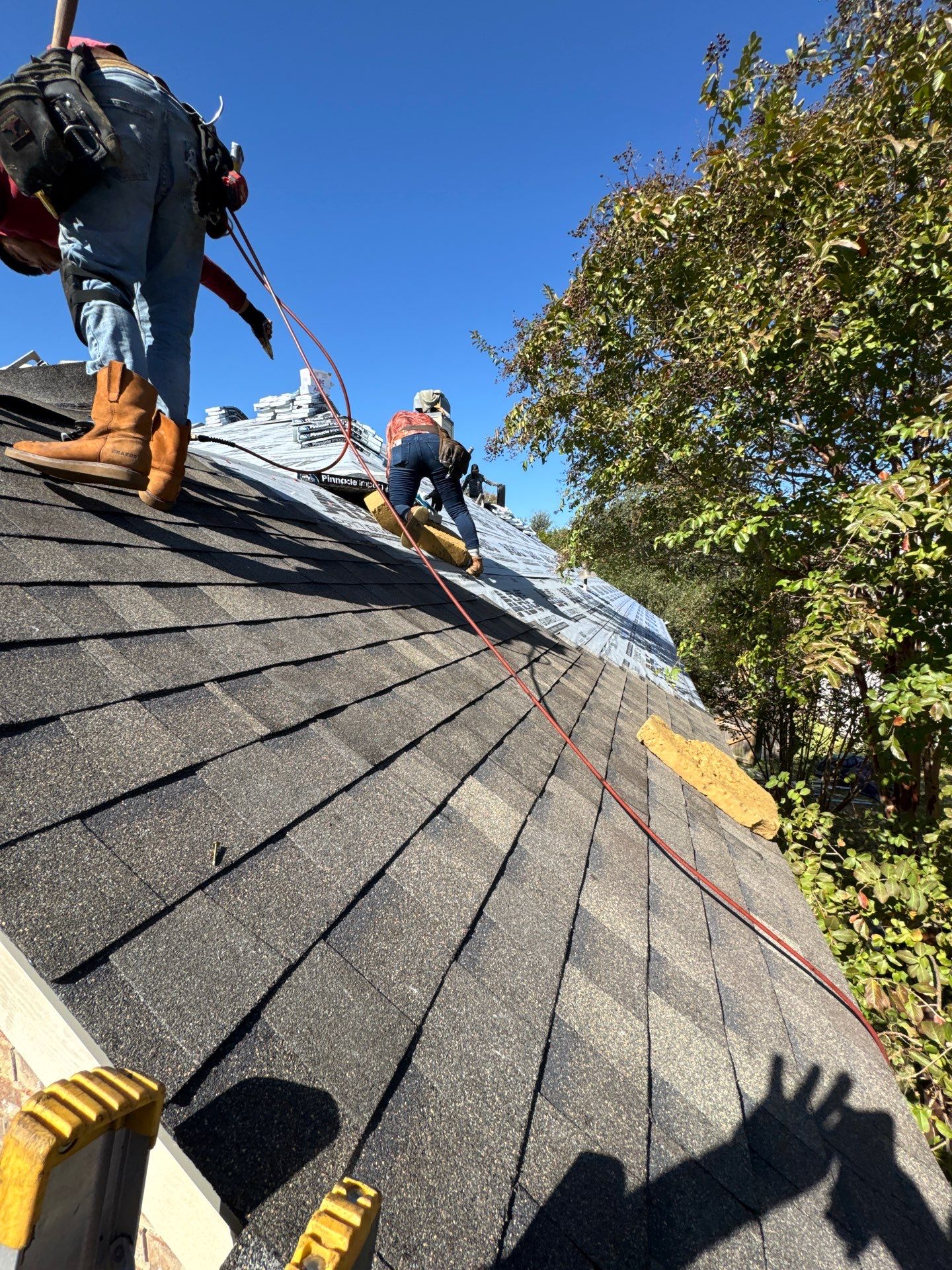 Residential Roof Replacement using ATLAS PINNACLE IR - WEATHEREDWOOD by Elite Roofing LLC