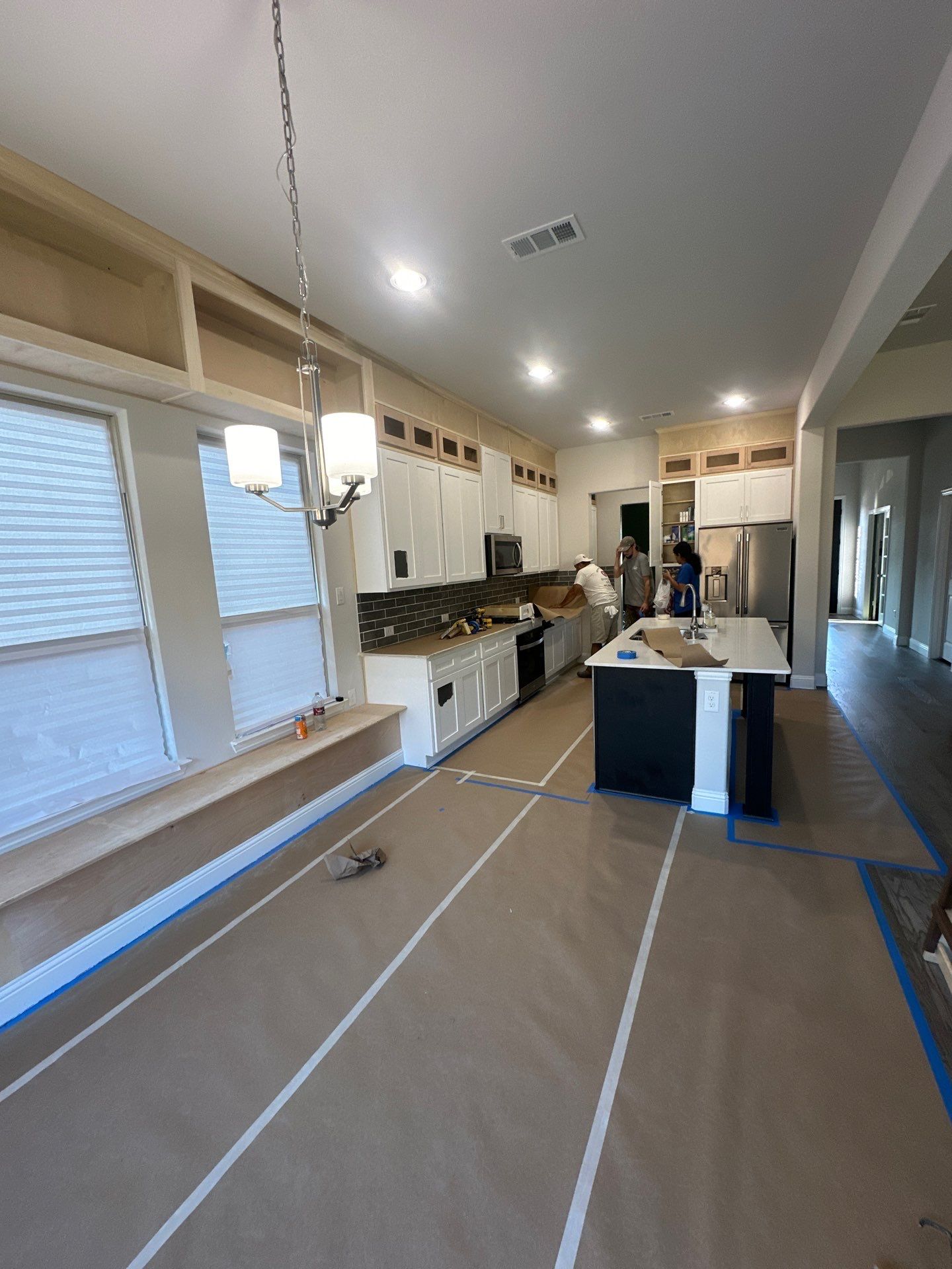 Kitchen Remodel/ Garage Gym Conversion by Apex Insulation Solutions