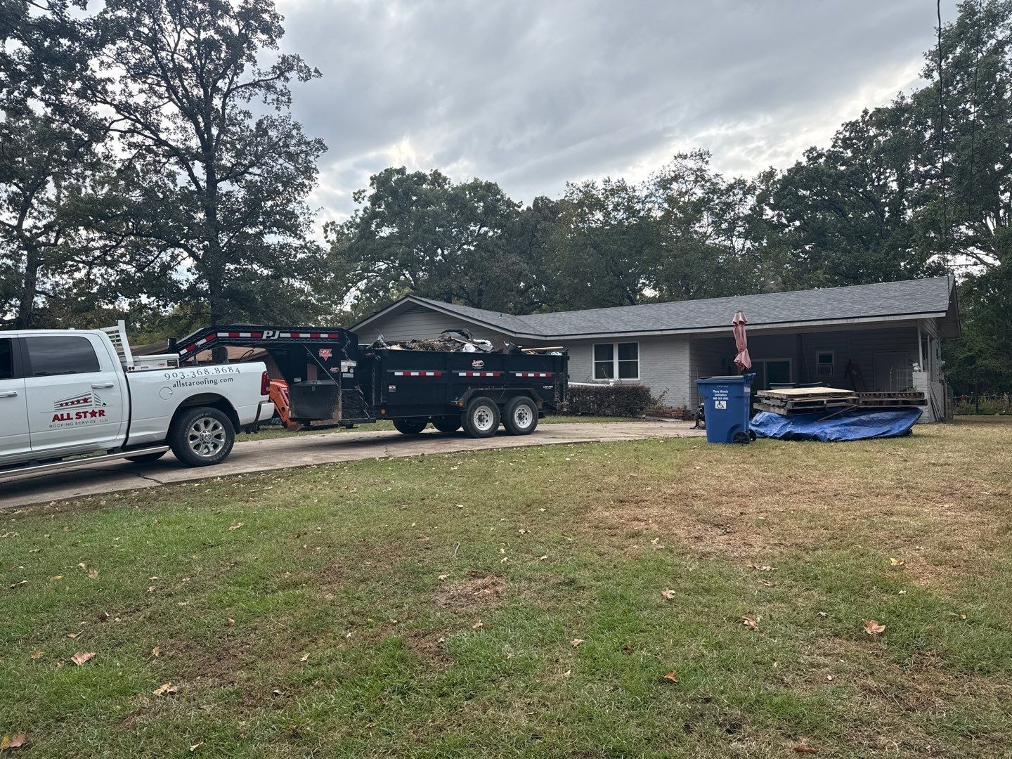 Shingle Replacement in Grand Saline TX. by All Star Roofing LLC