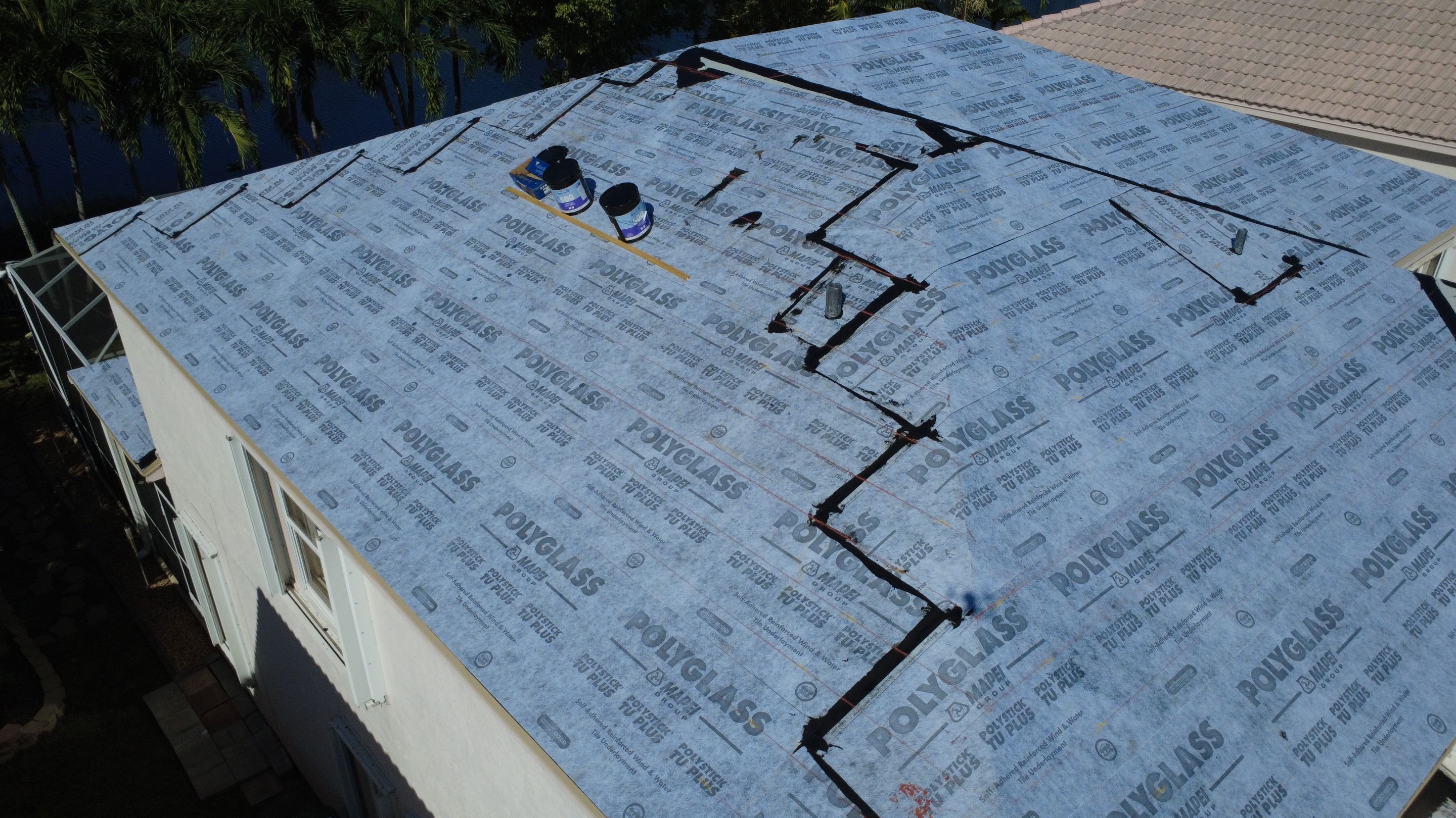 Residential Roofing Installation using Westlake Roofing Tile by BLUES BROTHERS ROOFING