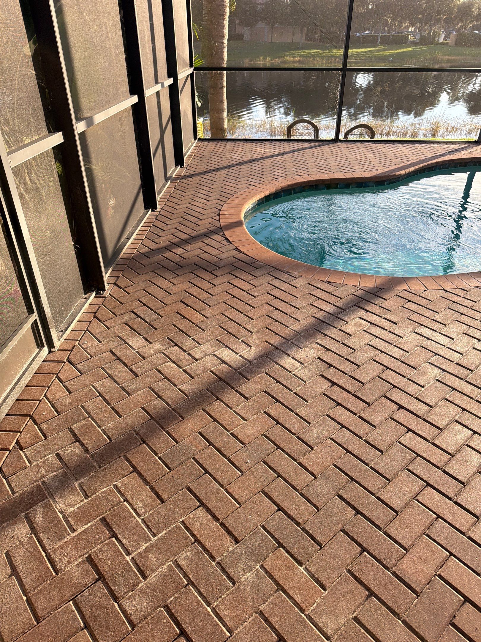 Valencia Lakes Paver Stripping and Sealing for Full Residential Property by Supreme Paver Experts