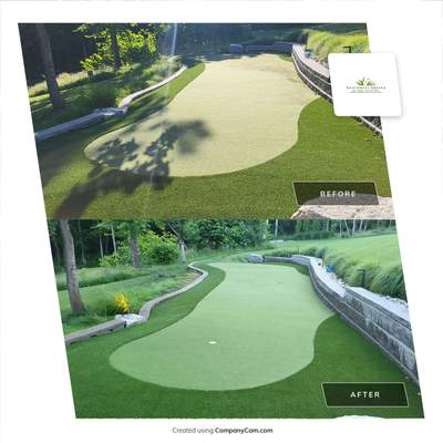 Synthetic Golf Green Maintenance