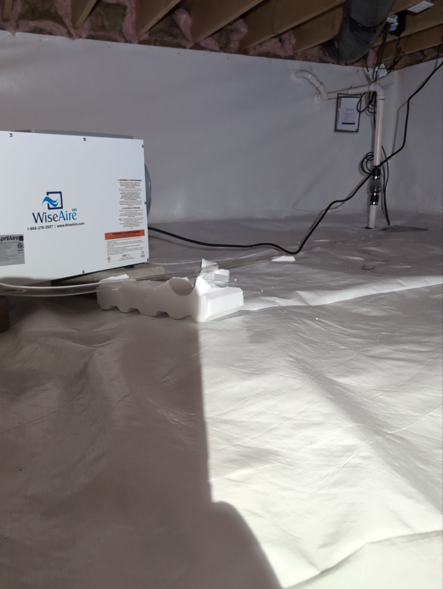 Crawl Space Encapsulation by Toledo Basement Repair