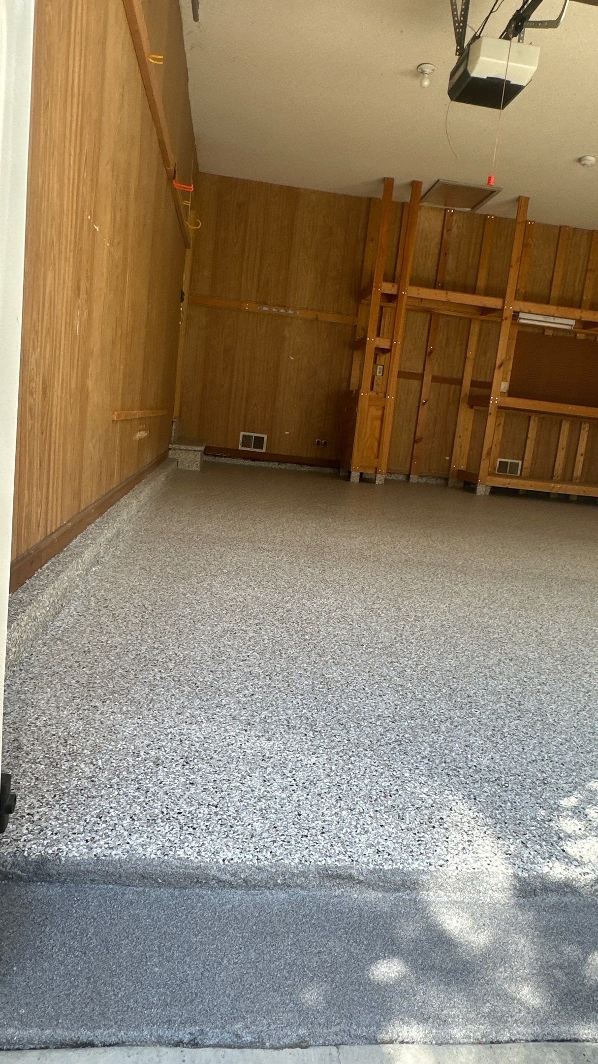 Mickey F. upgraded his old garage floor by Banner Garage