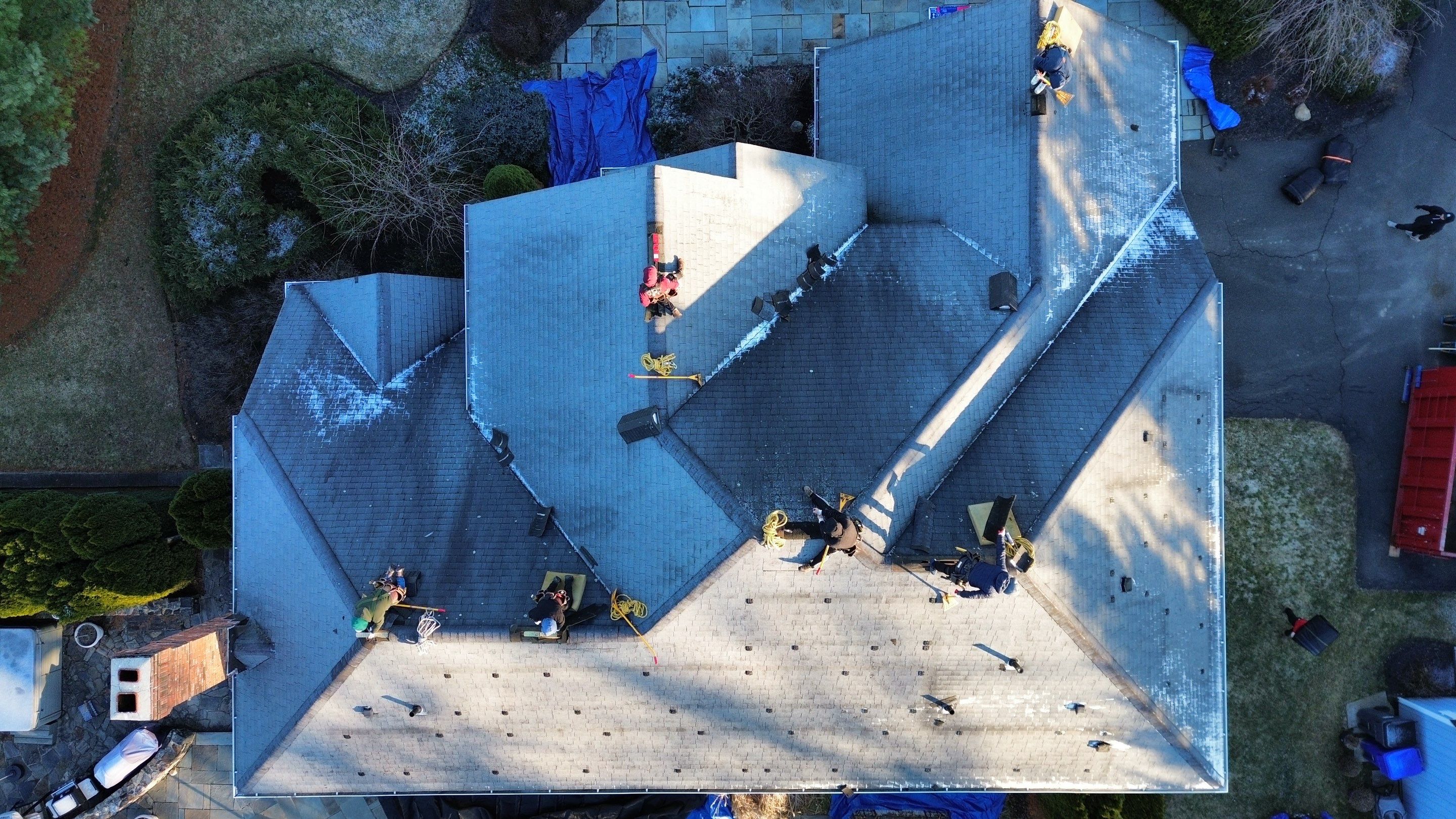Federowicz Roof Completion by Royal Restoration CT 