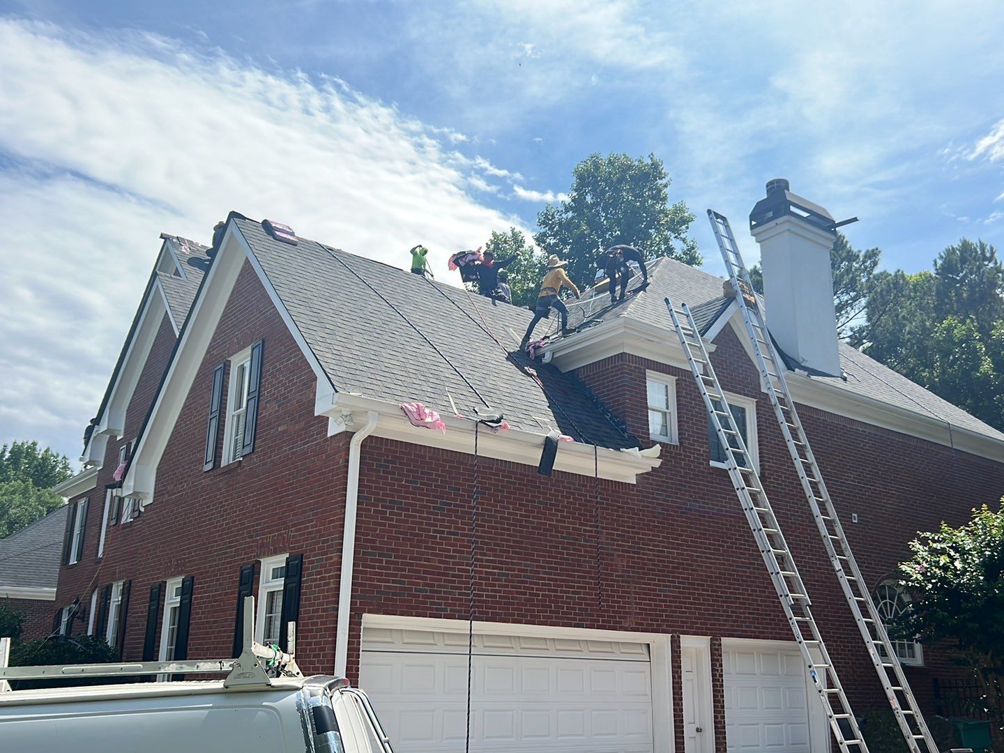 Residential Roofing Installation using Owens Corning Duration Total Protection Roofing System by NBS Roofing, Inc.
