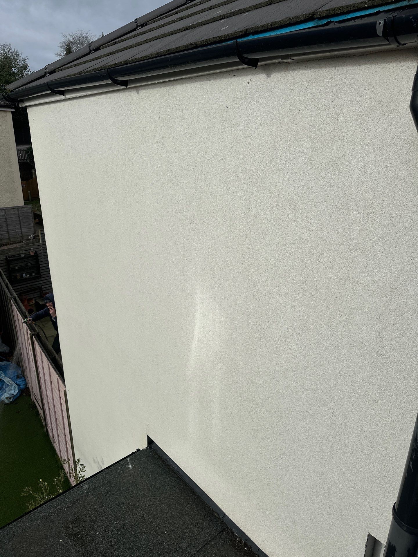 Render Clean using NuClear Biocide by Ges Exterior Cleaning ltd