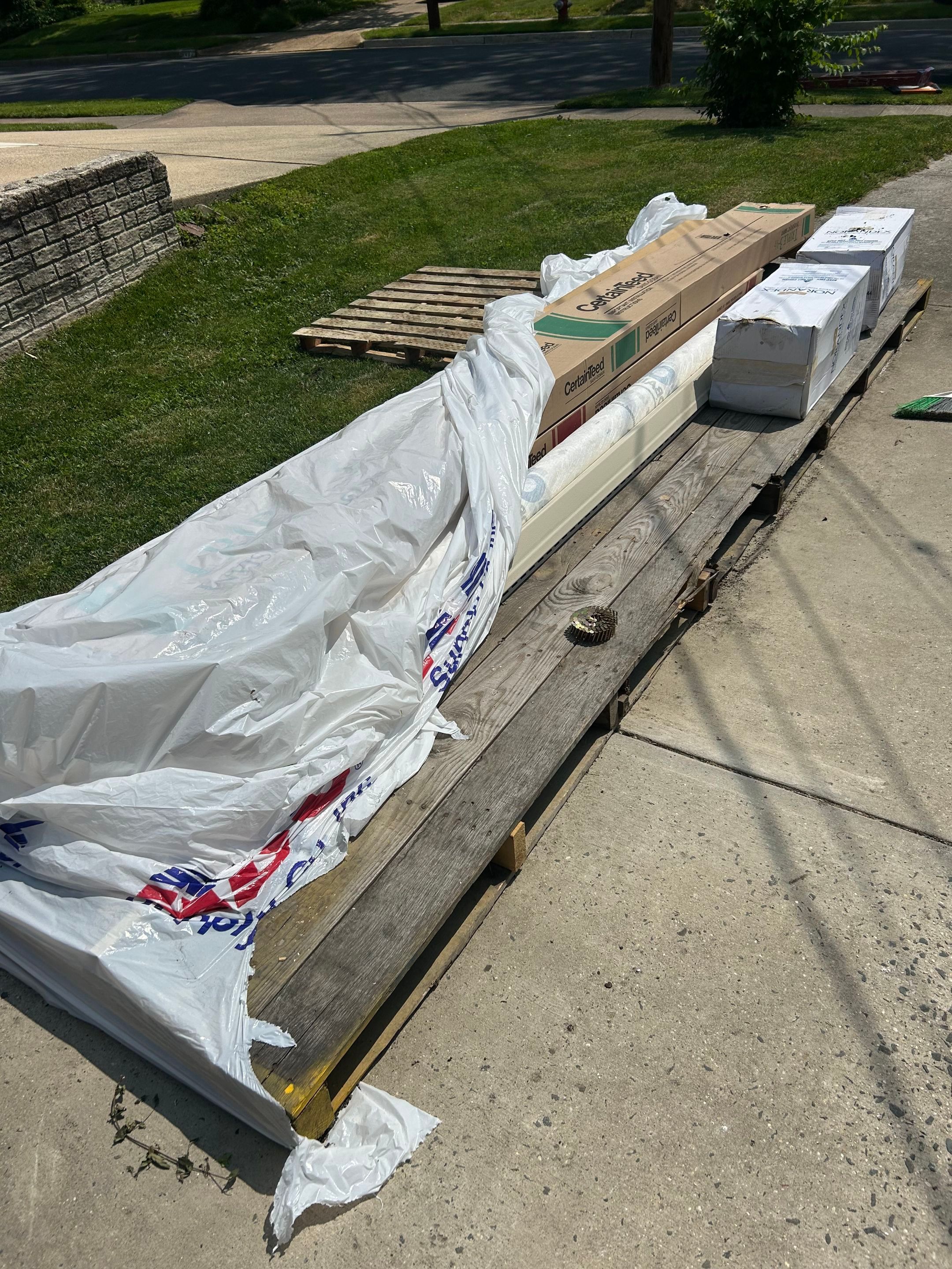 Fairfax: Residential Siding Replacement with CertainTeed 8" Board and Batten Siding in Desert Tan by RM Banning, Inc.