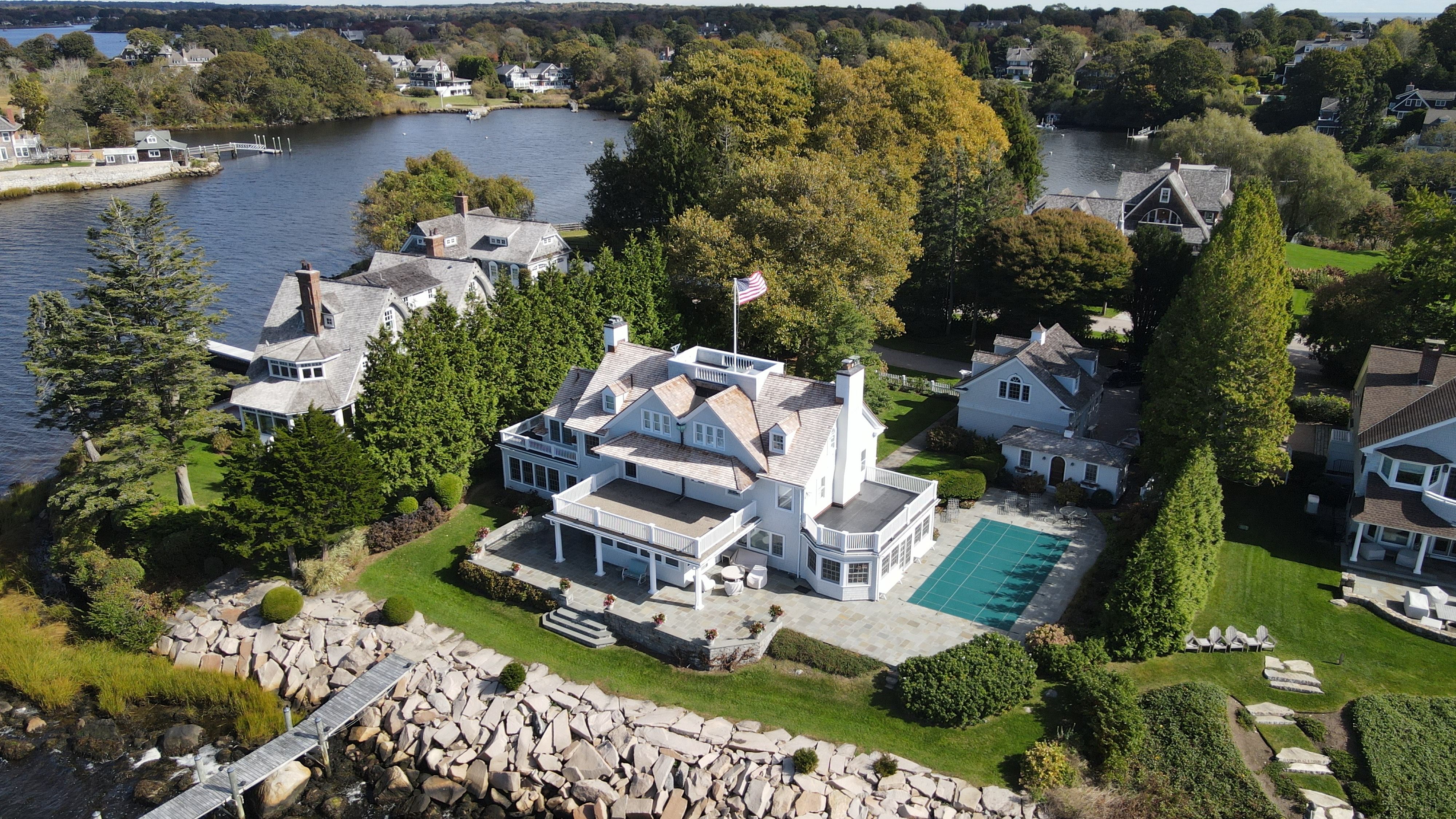 Watch Hill Private Residence - Red Cedar, Copper & Flat Roof by Rinaldi Brothers