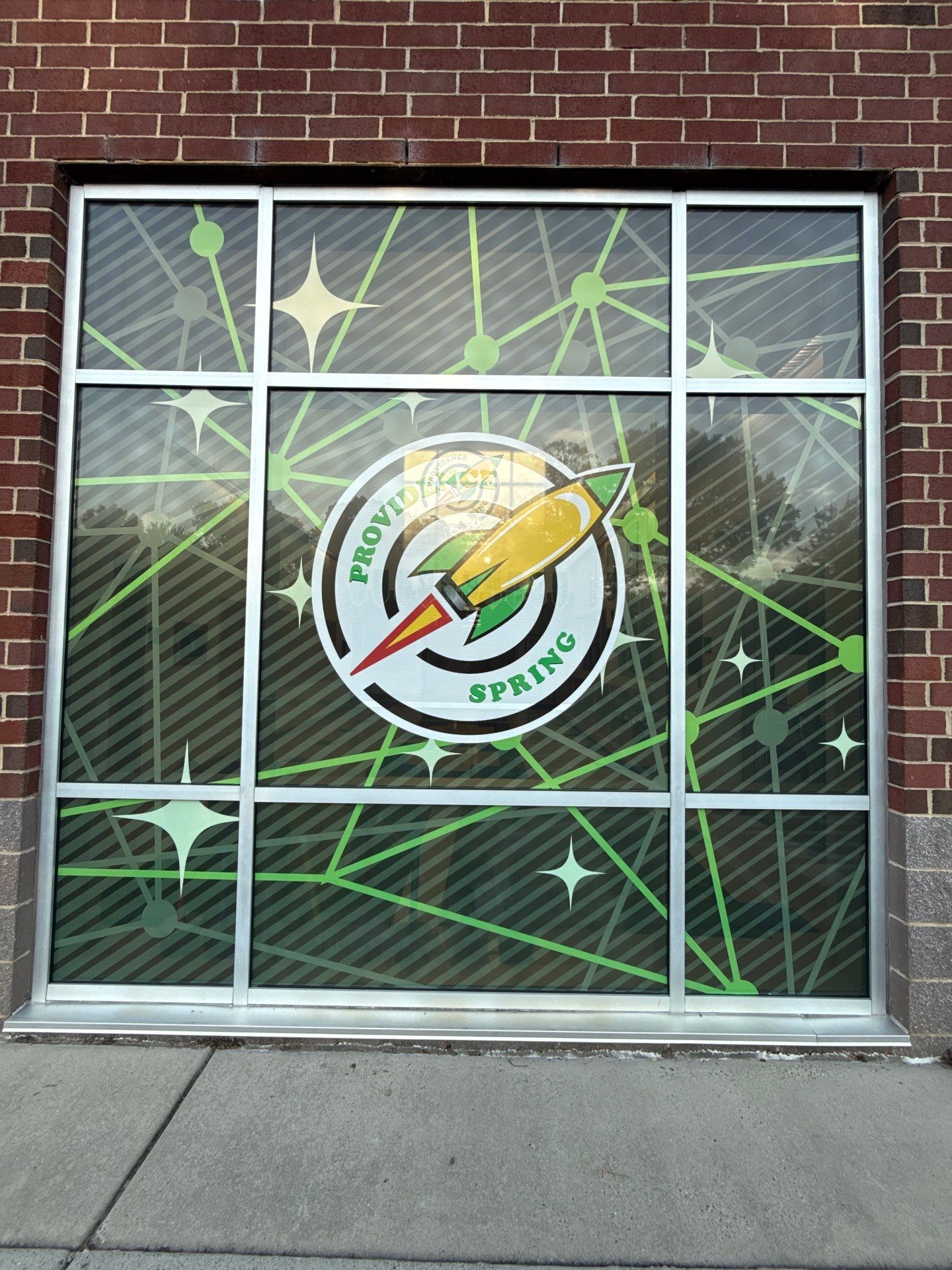 Providence Spring Elementary - Custom Window Safety Film Installation by QC Signs and Graphics