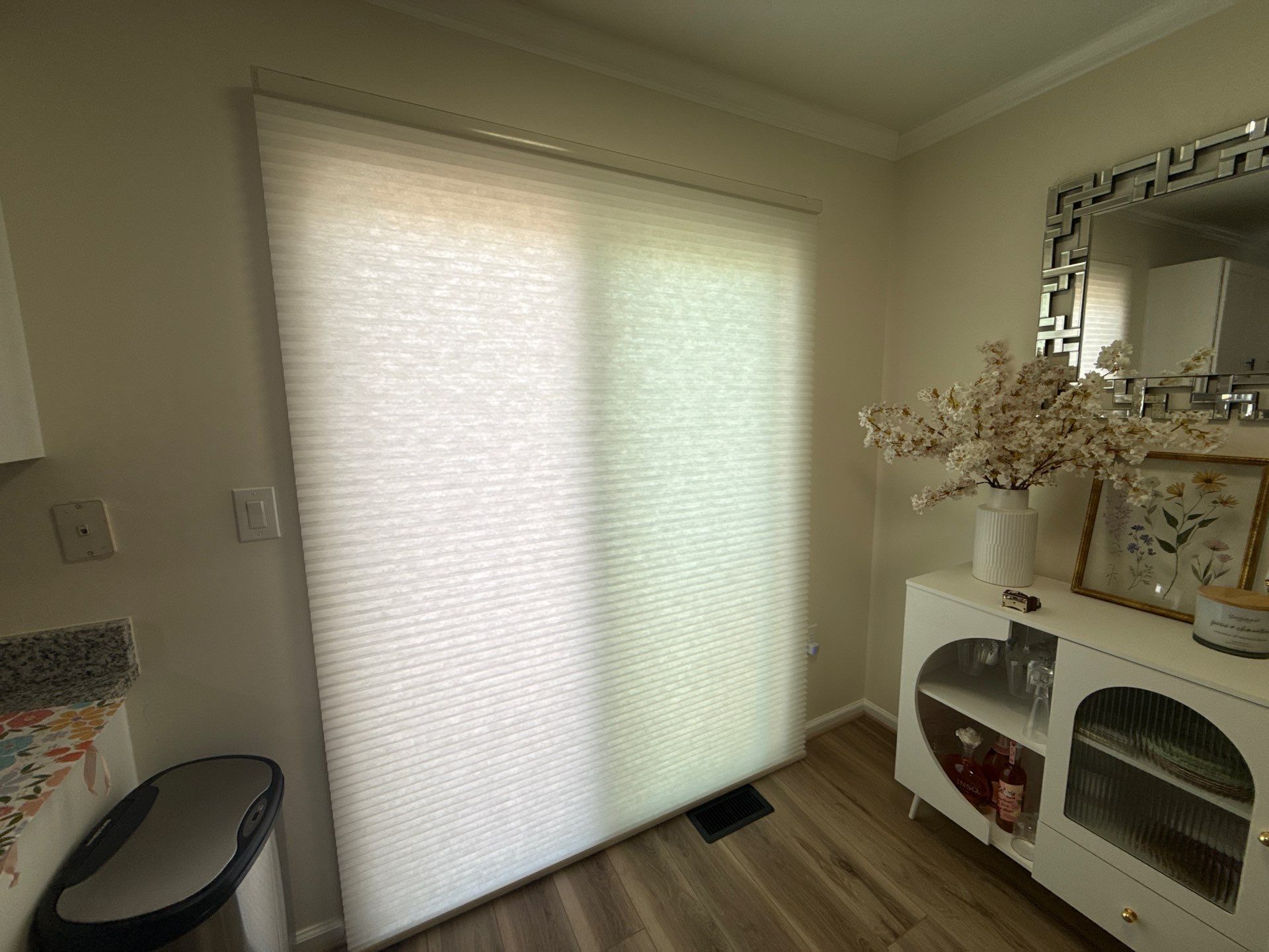 Roman and Honeycomb Shade Project in District Heights, MD by Southern Maryland Custom Blinds