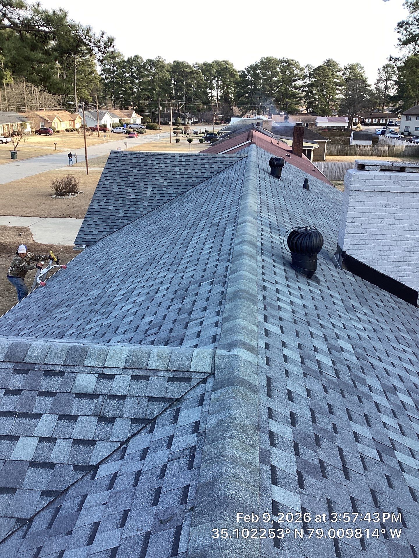 Residential Roof Replacement in Fayetteville, NC by Roofing Solutions