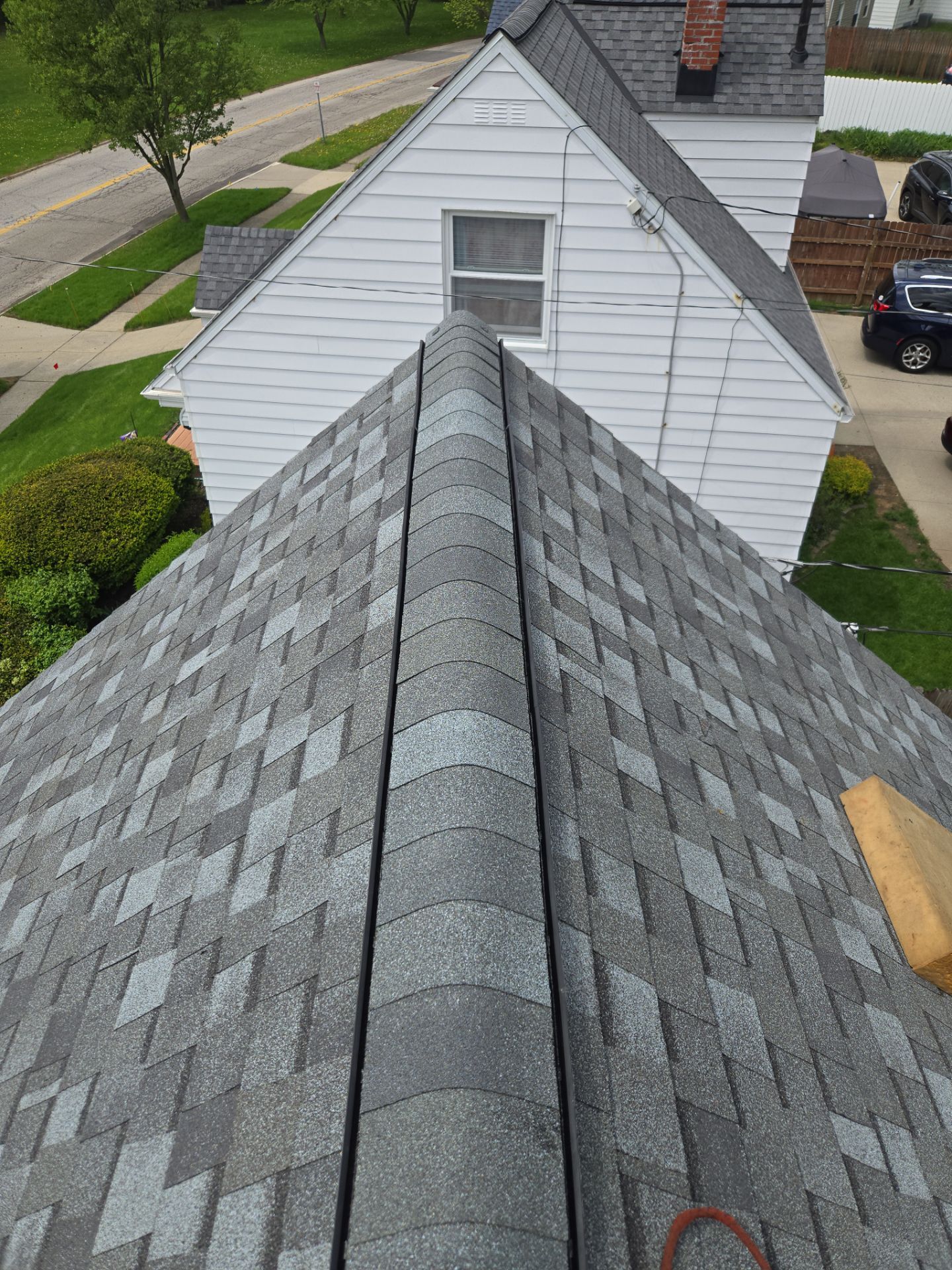 Judi C: Atlas Pinnacle, Color, Coastal Granite, Drip Edge, Color, Black by Eagle Eye Roofing