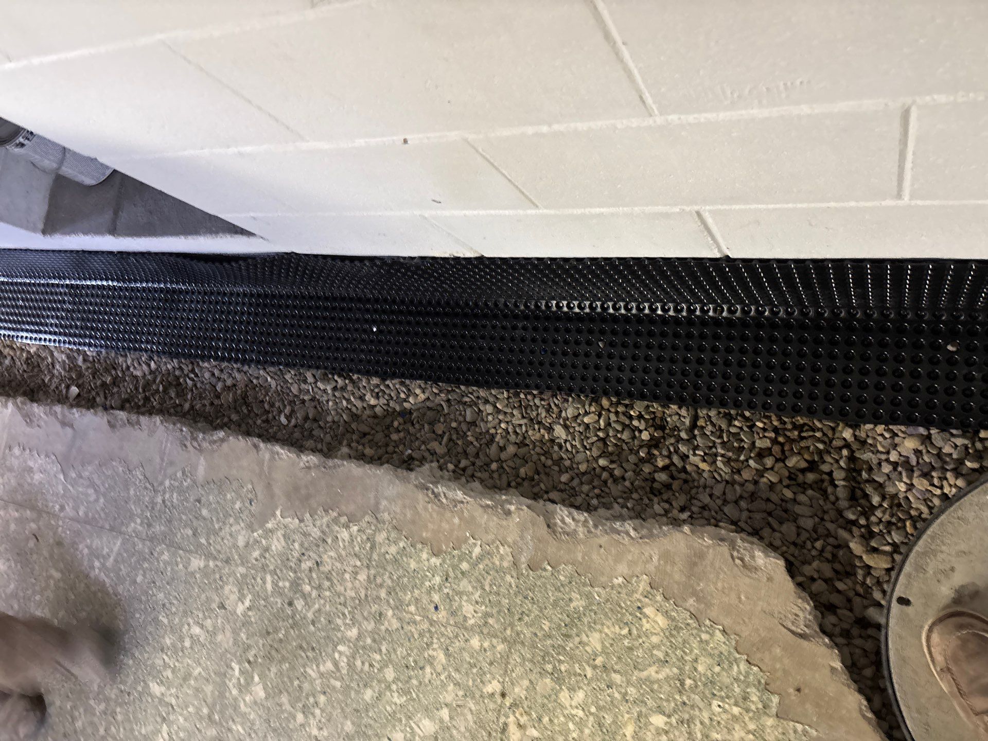 Drain Tile in Roseville for Carston by Waterproofing Northeast