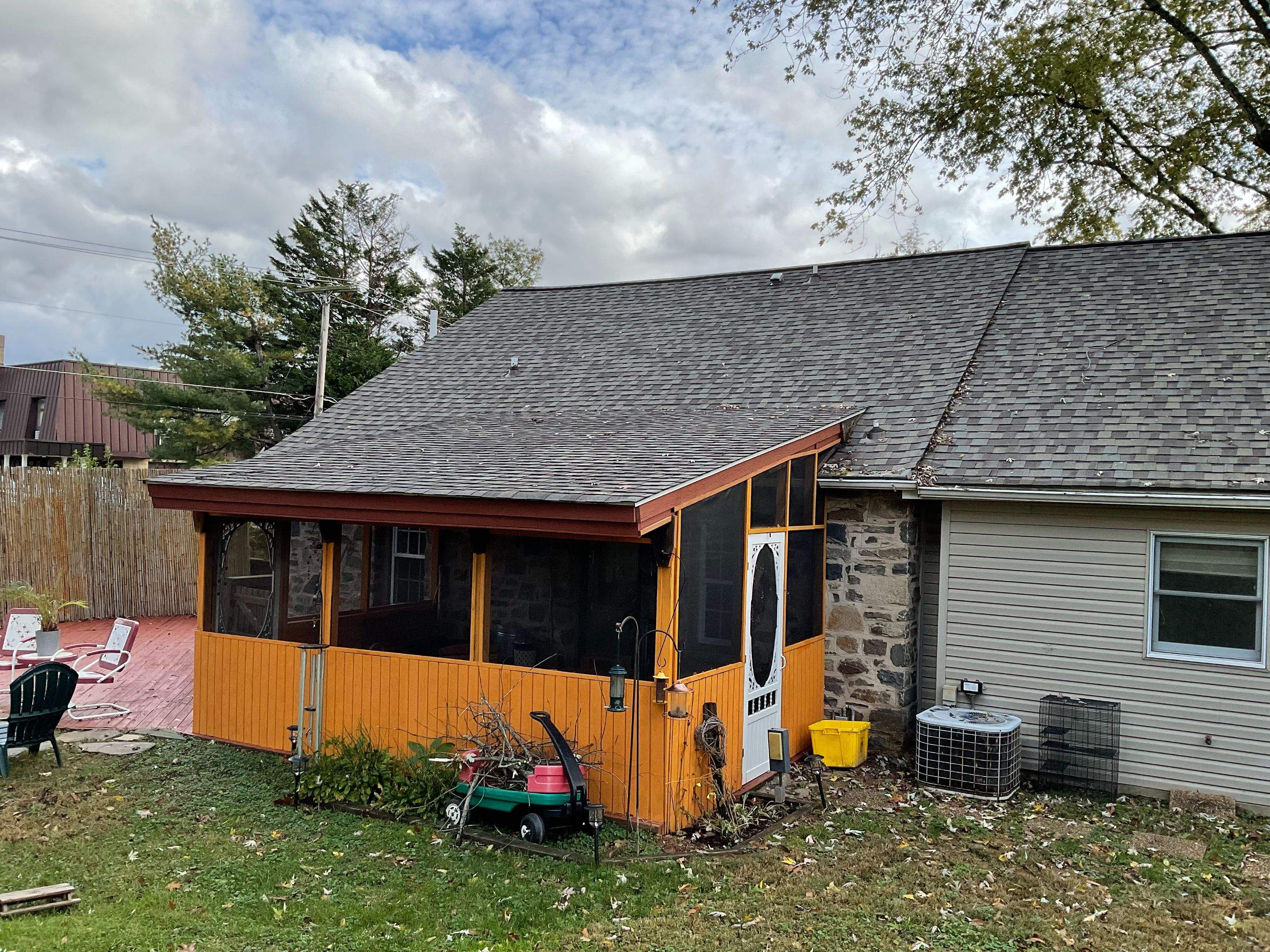 Gutter Installation using 6" Gutters & 3/4 " Downspouts by Alpha Design Services