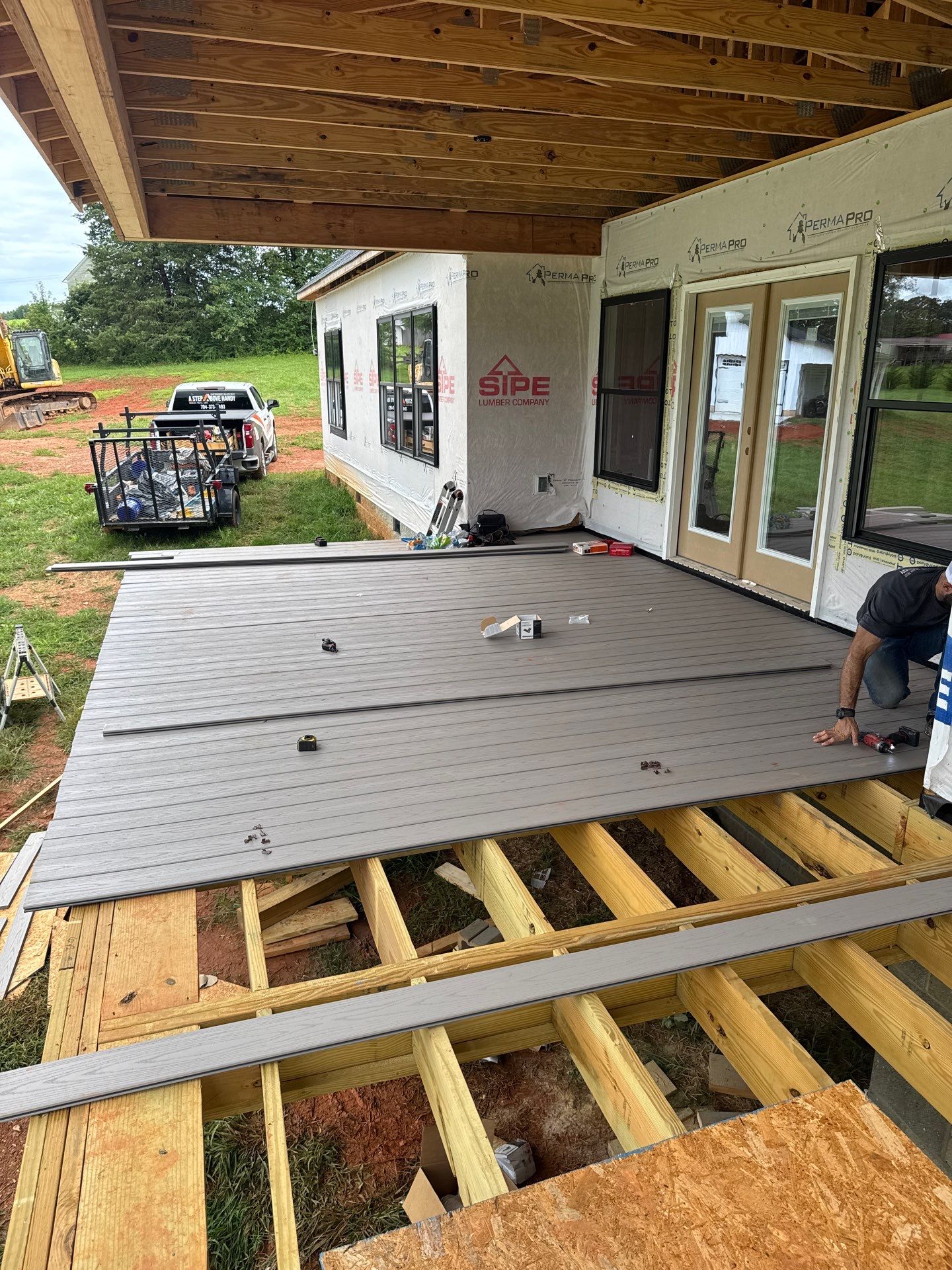Massive Deck Completed with Custom Details! by A Step Above Handy LLC 
