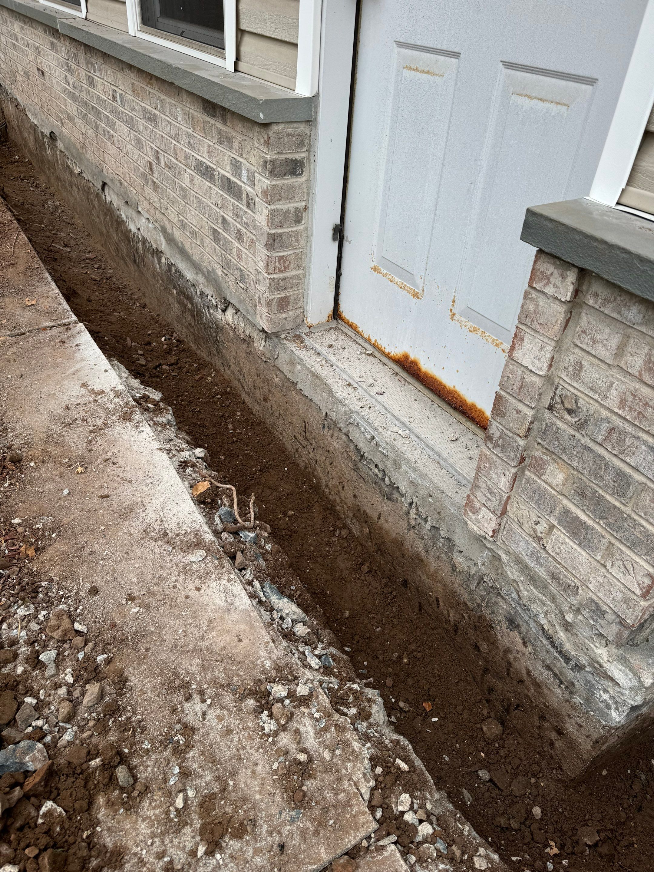 Exterior Spee-D Drain and Waterproofing by Pure Service Pro, LLC 