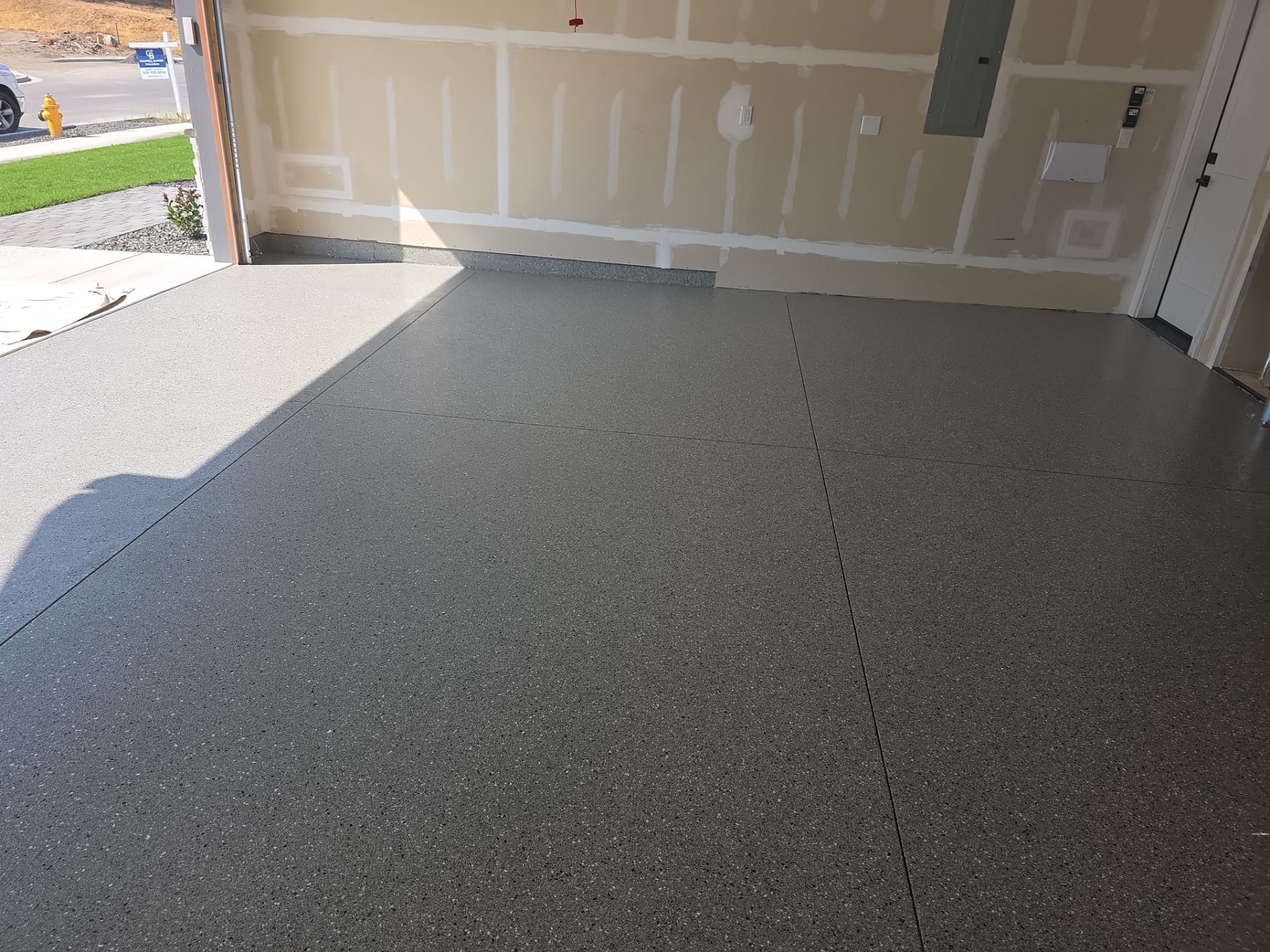 Garage Transformation using Shale Hybrid by Croc Coatings, LLC