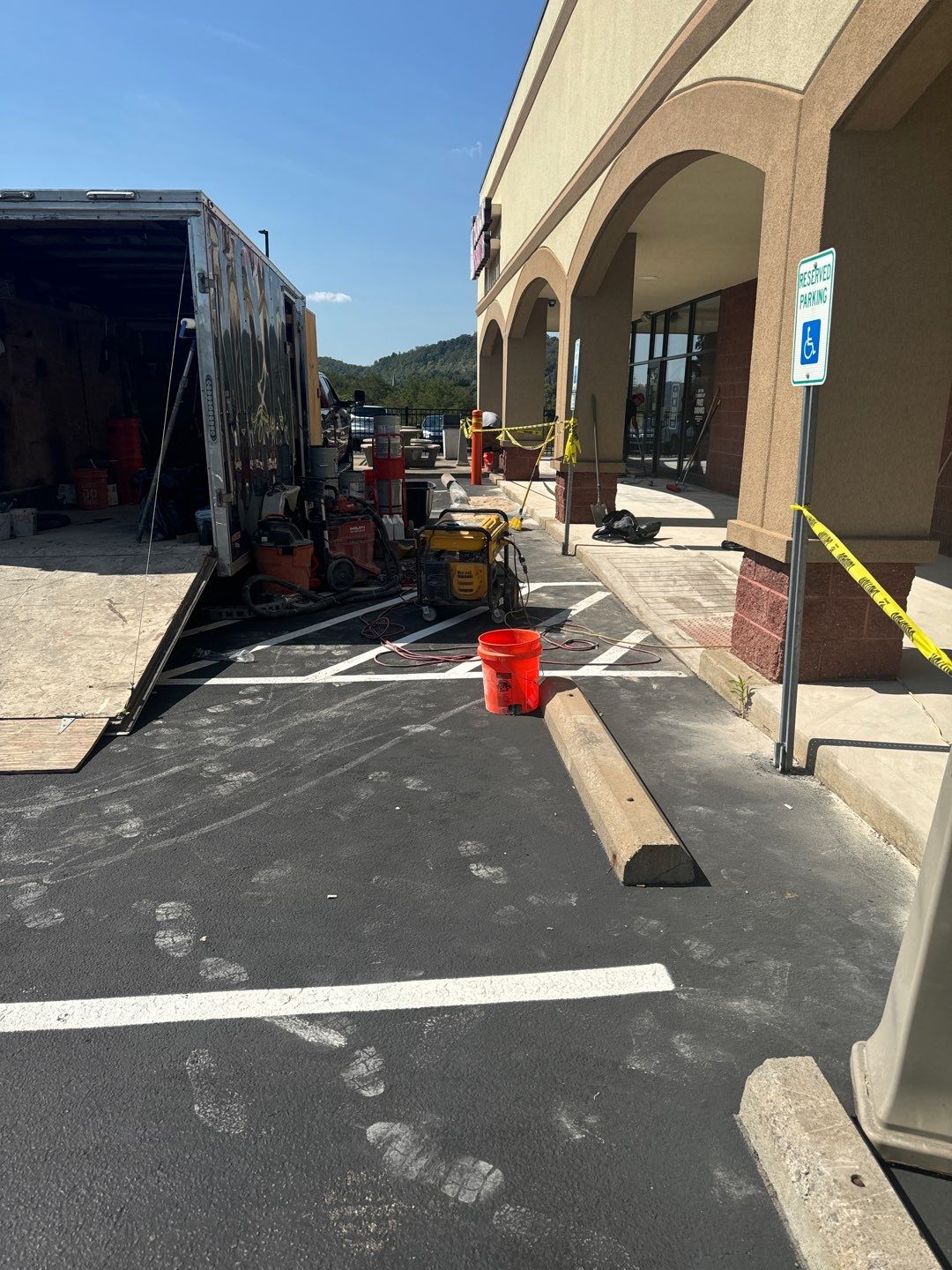Sidewalk Project in Tarentum by Floors in a Day, Inc