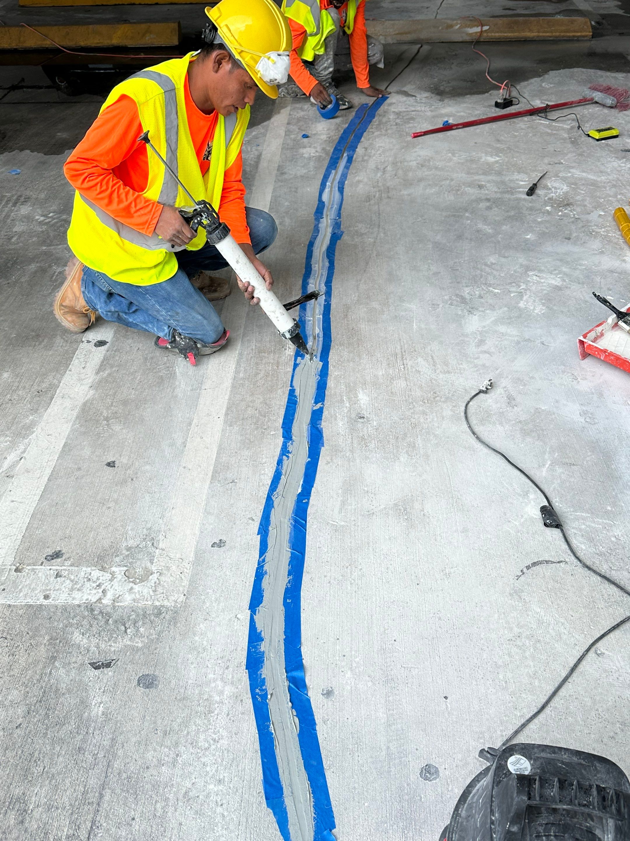 Concrete Restoration using SIKA by The Goat Contractor ( Giampri Corp)