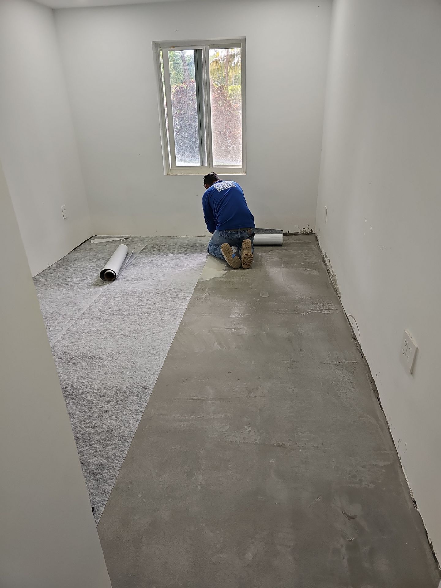 Home Floor Resurfacing w/Microtopping by Seamless Surfaces