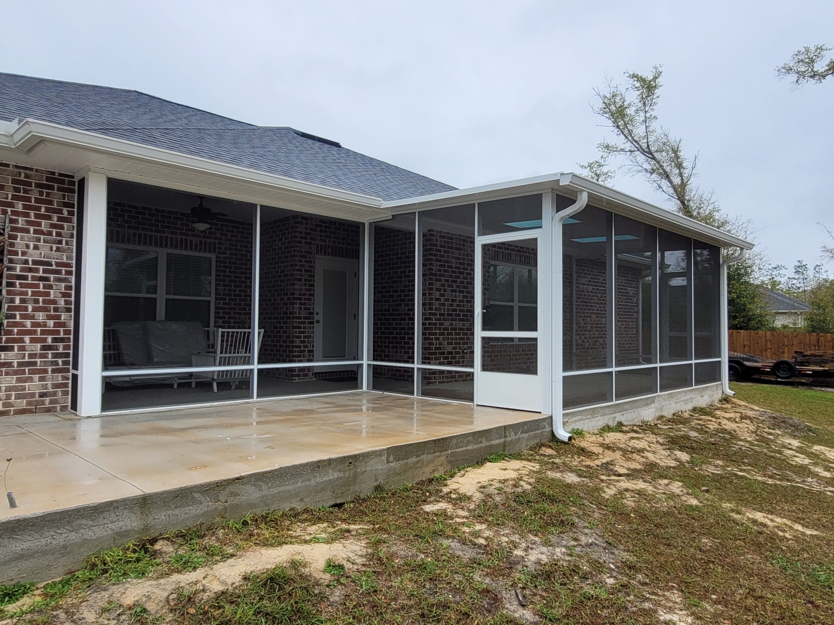 Screen Room w/Sunlight in Southport, FL by Titan Sunrooms