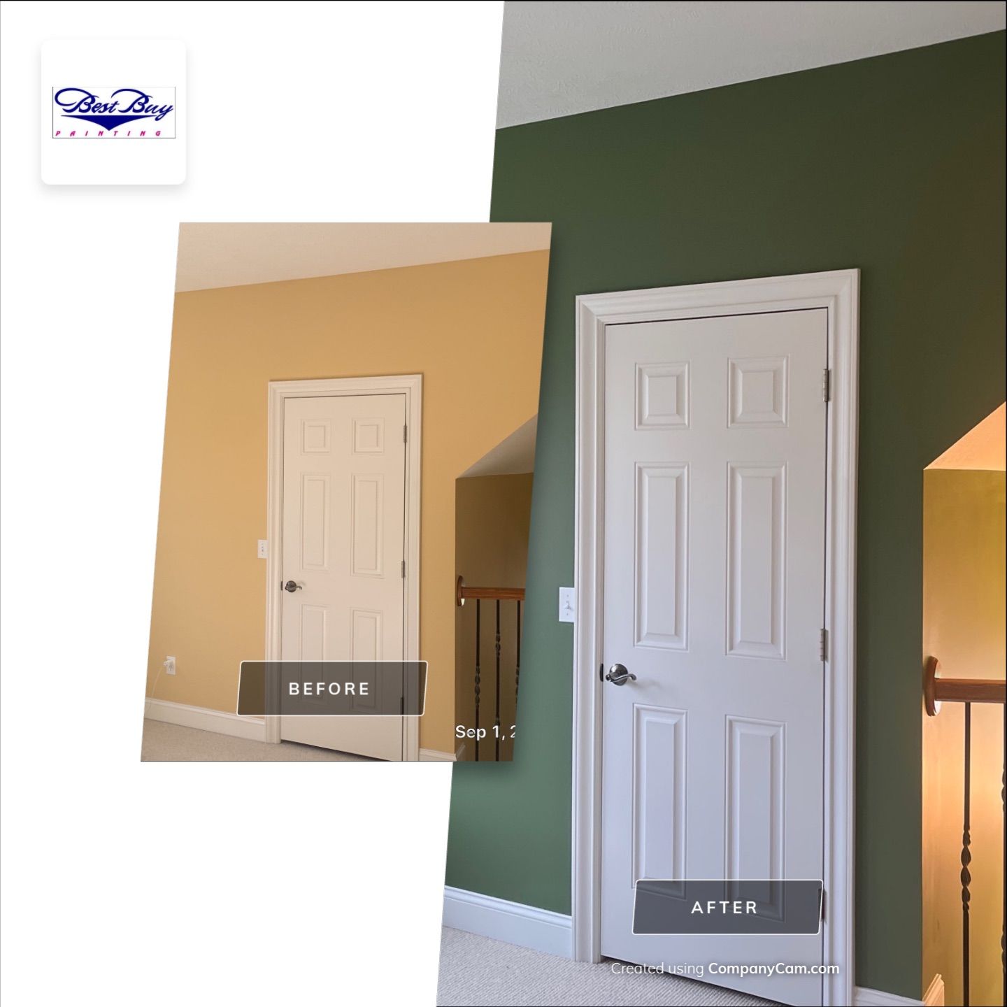 Orange Town Home by Best Buy Painting 