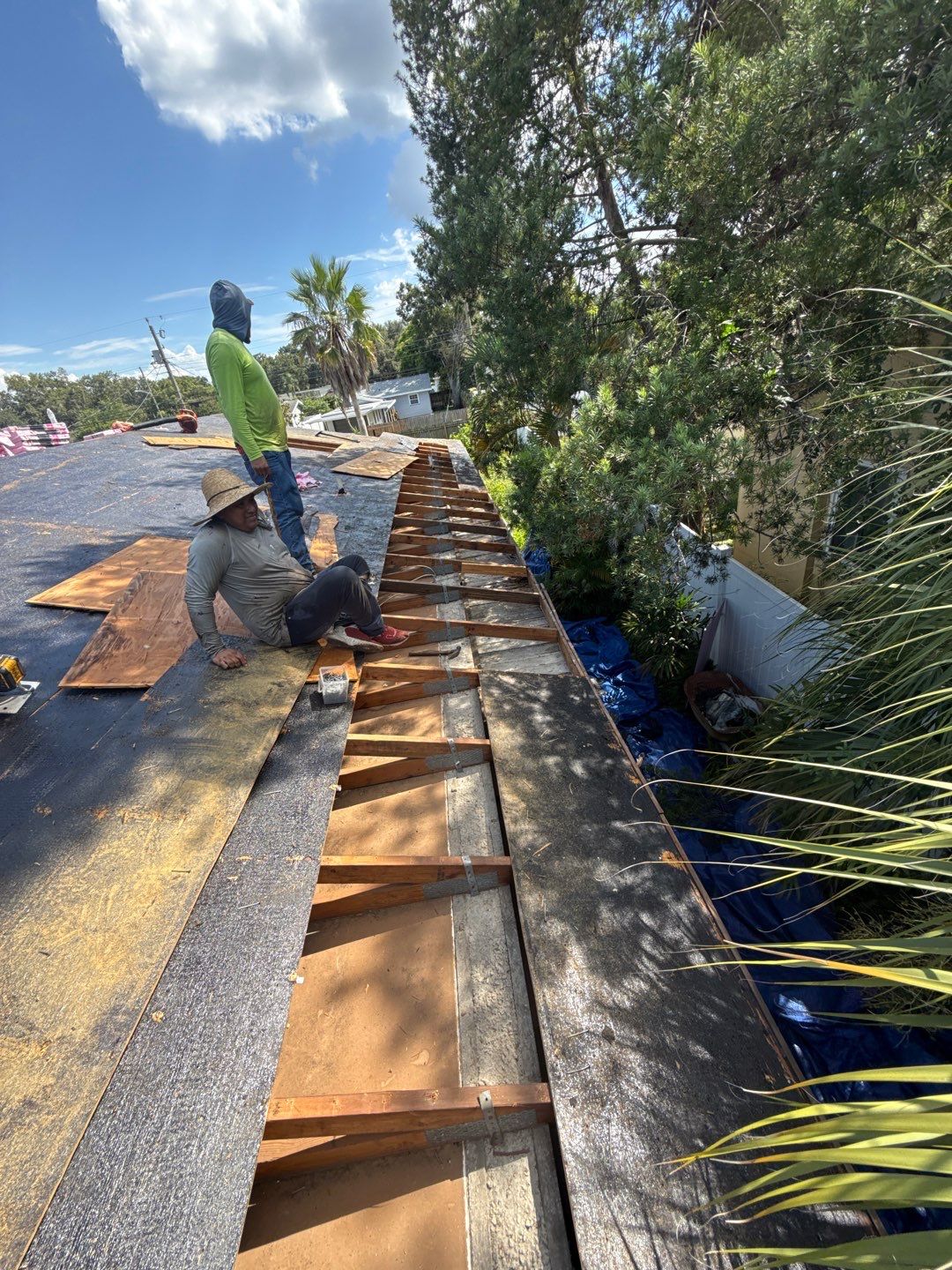Project in St. Petersburg 33703 by Mitchell Roofing Company LLC