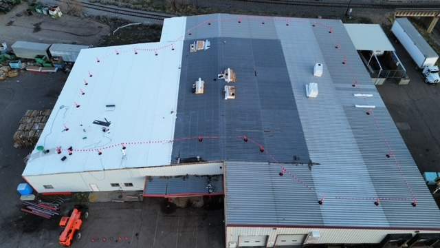 Commercial Roofing Installation using GAF TPO by All County Roofing Inc.