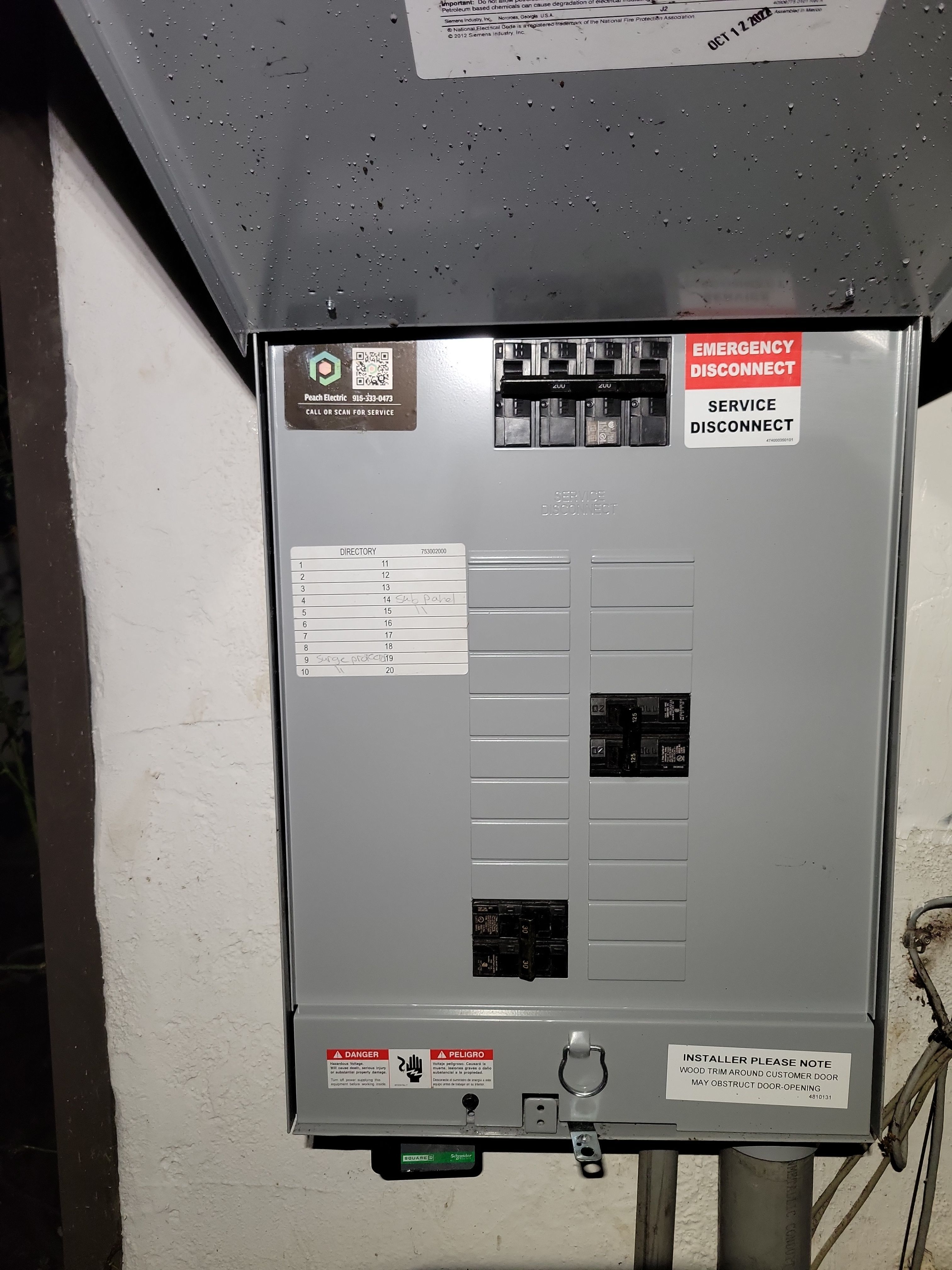 Emergency MPU by Peach Electric Inc