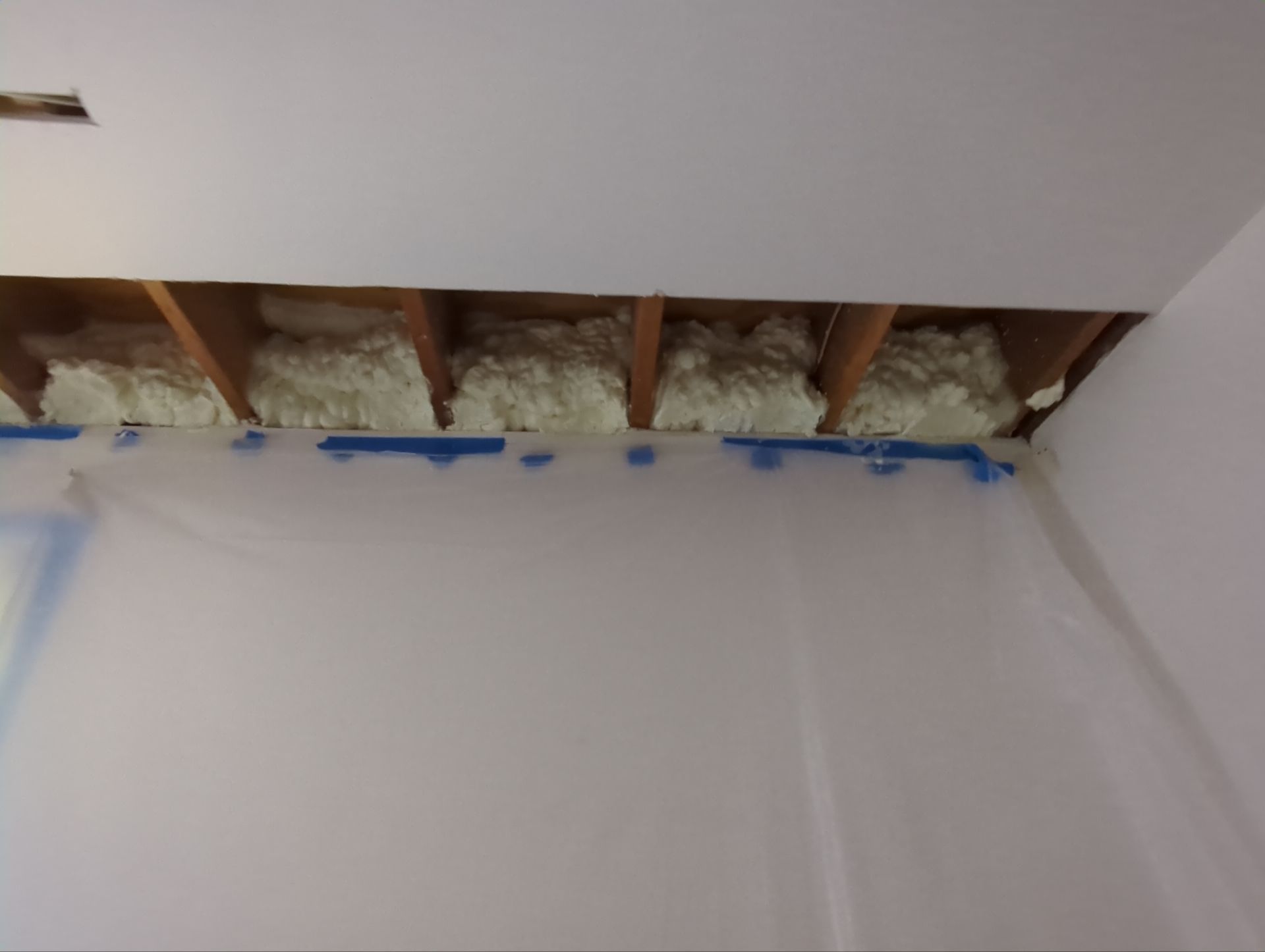 Exterior Walls Using Closed-Cell Spray Foam by NYS Foam & Energy