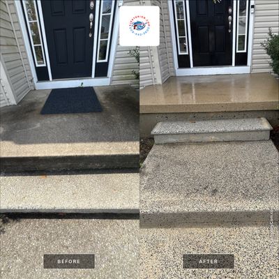 Residential Cleaning using House Wash